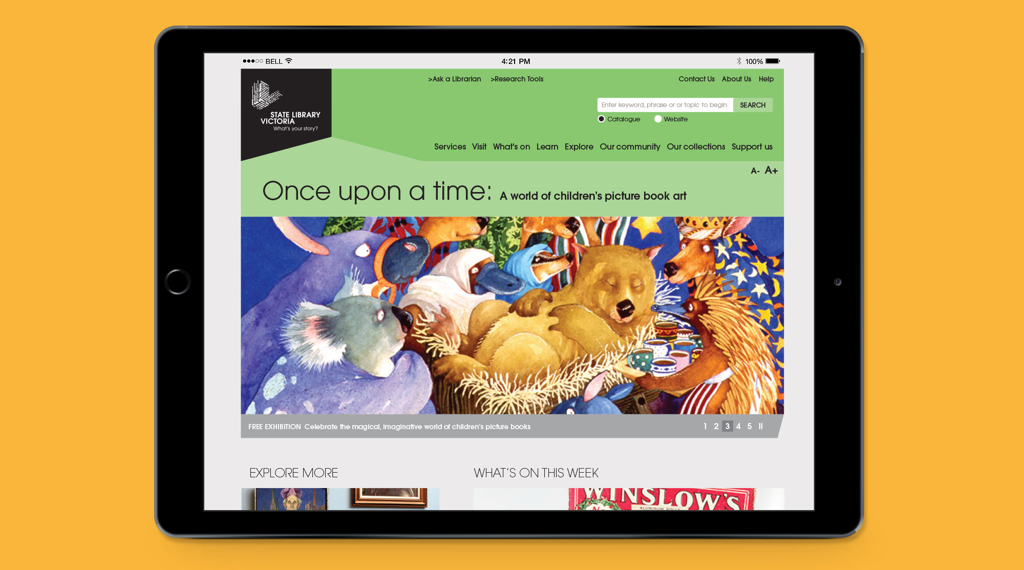 With its new modern brand platform and imagery, the State Library was able to launch a variety of campaigns to engage with the public and expand beyond their academic reputation into a thriving centre of knowledge.