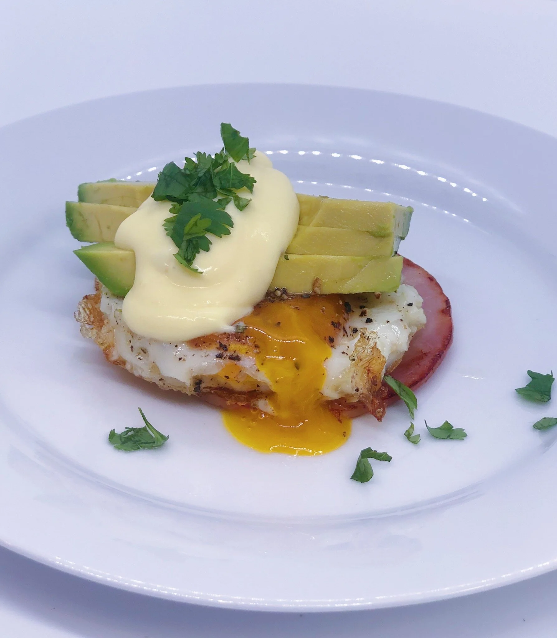 Keto Eggs Benedict