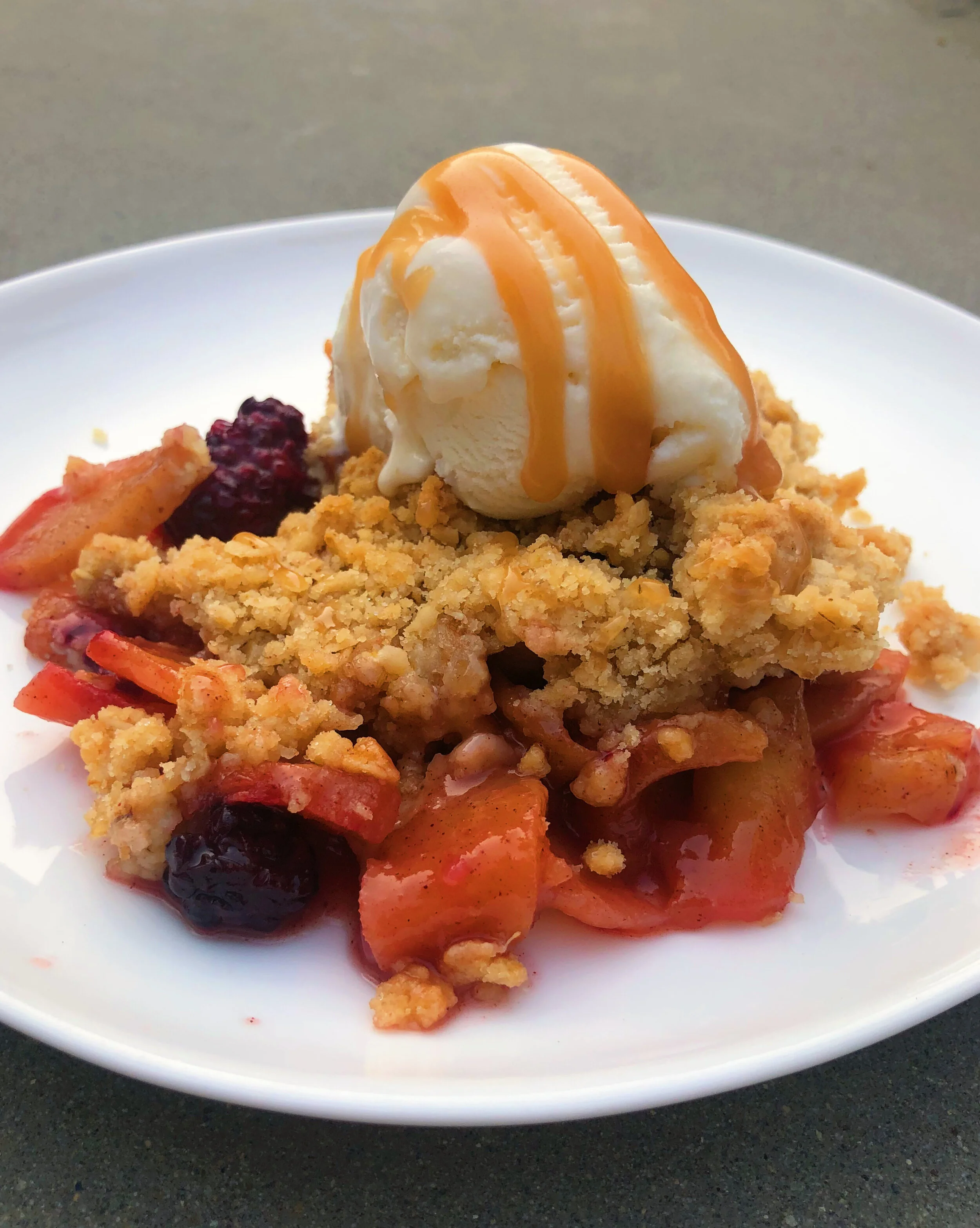 Apple Berry Crisp