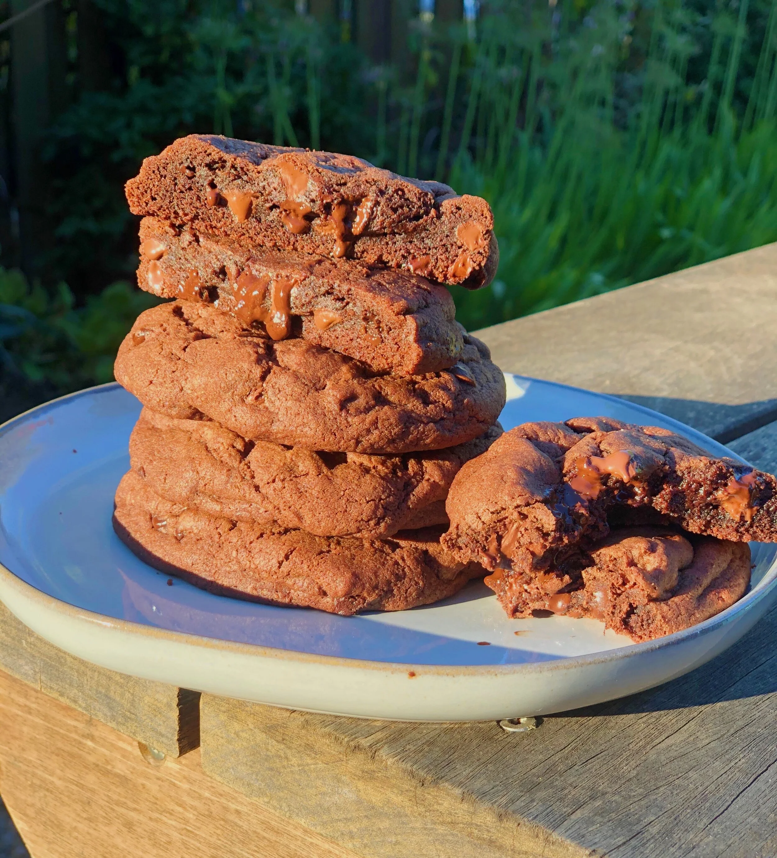 Double Chocolate Chip Cookies