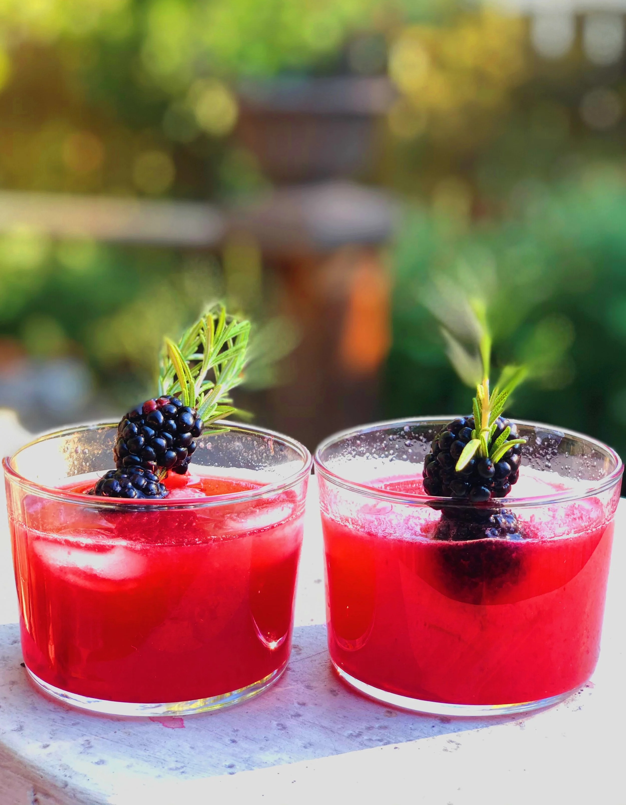 Blackberry Mezcal Smash