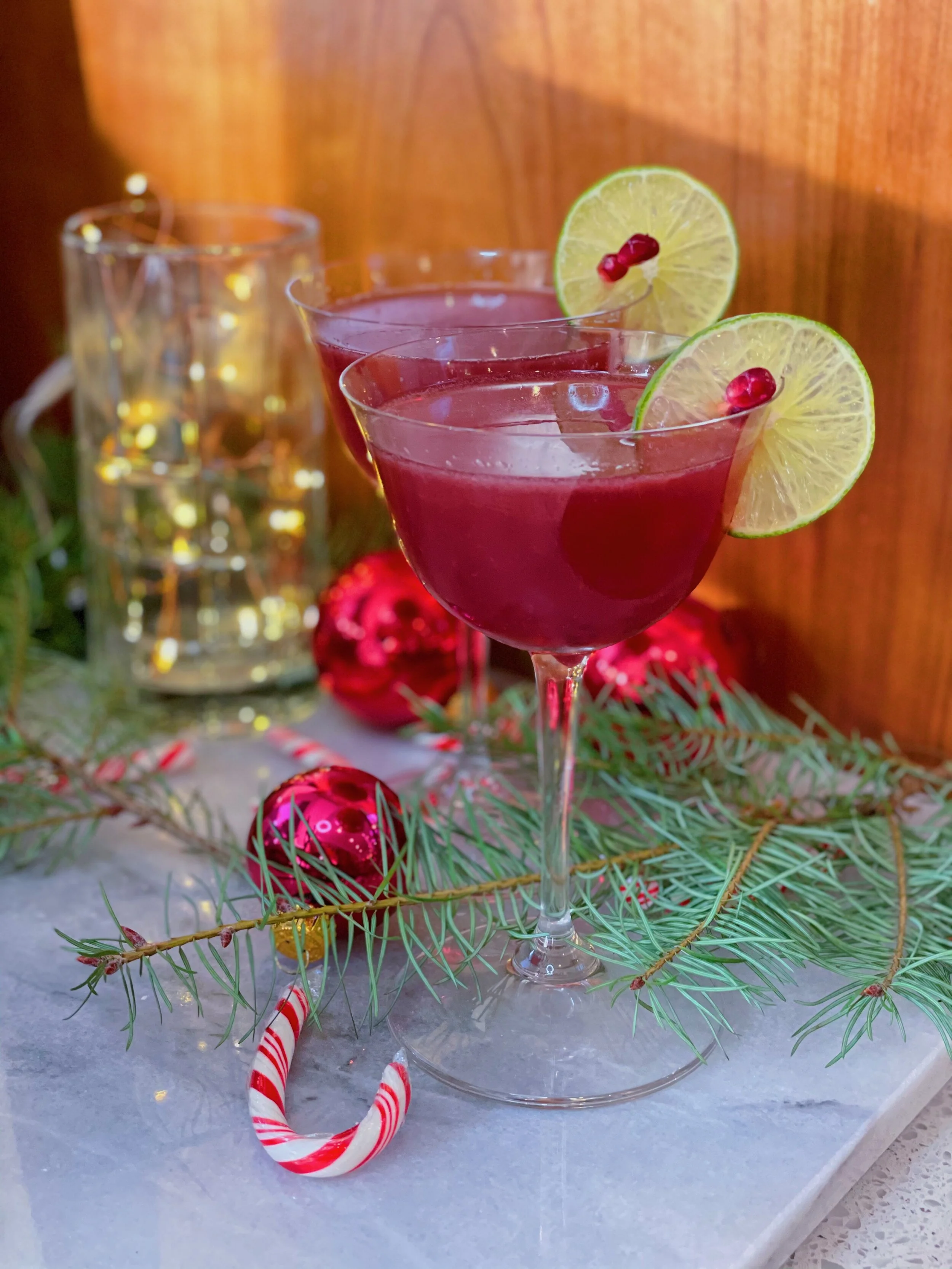 Pomegranate Gimlet