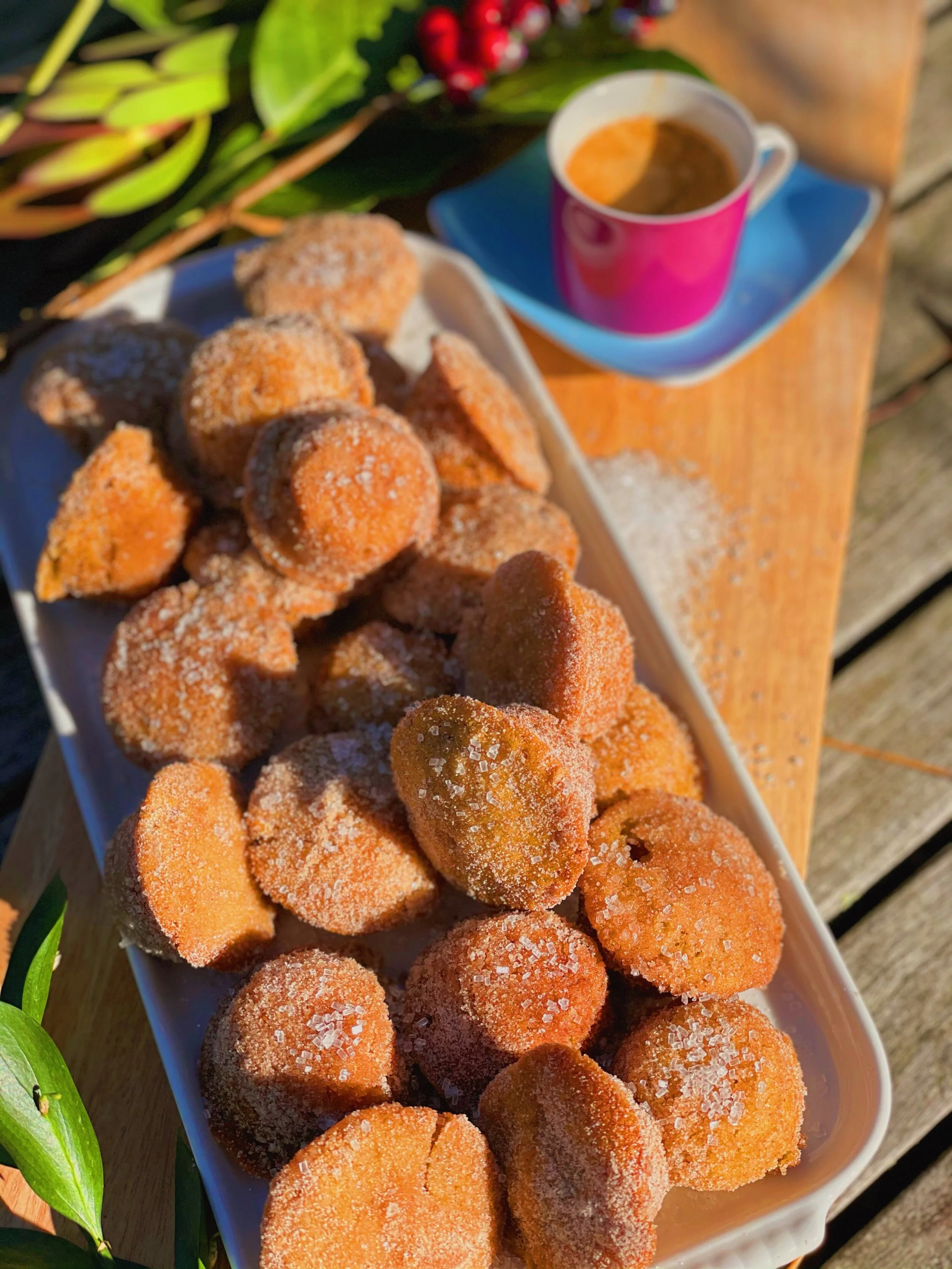 Apple Cider Doughnut Mini Muffins