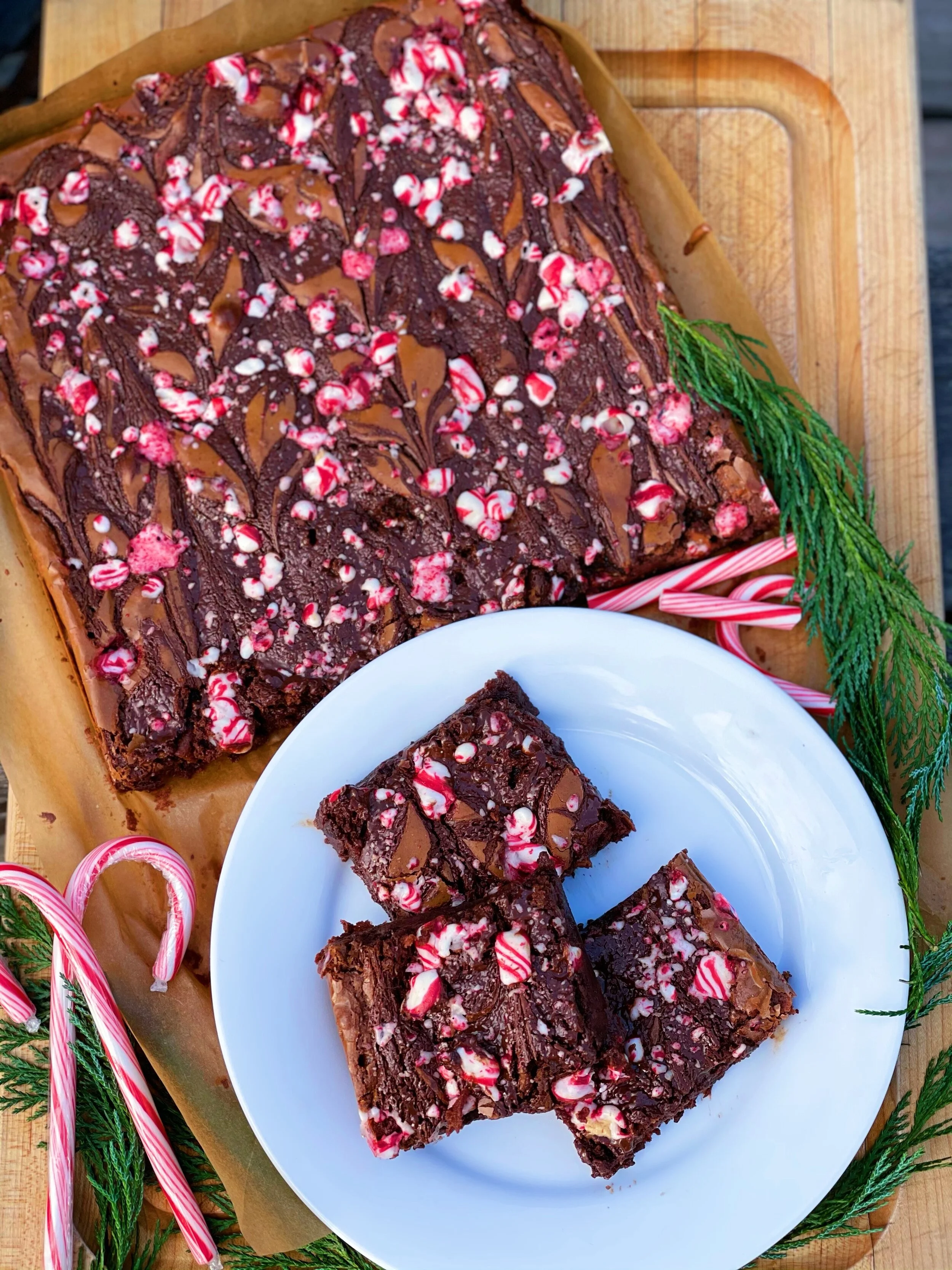 Chocolate Peppermint Brownies