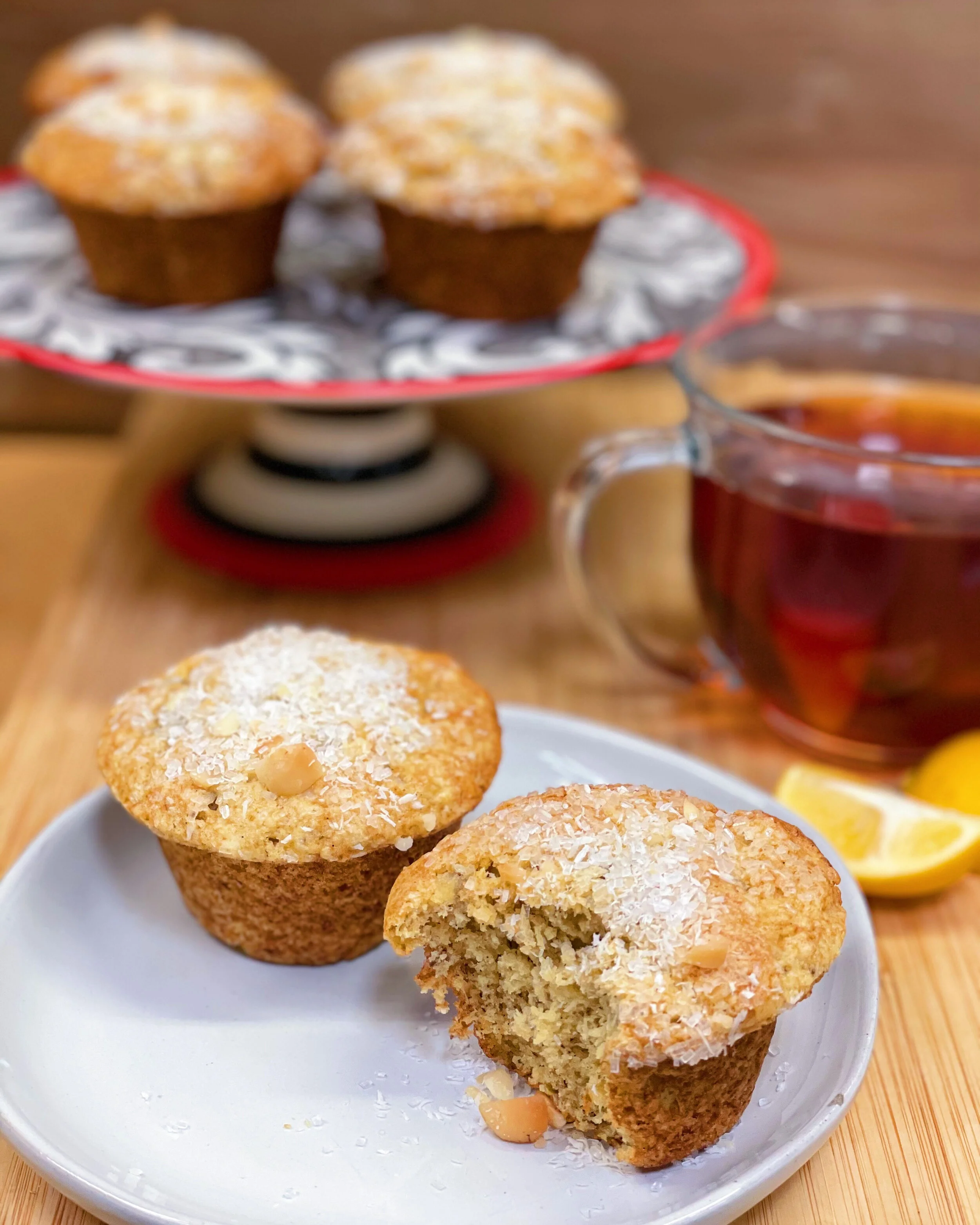 Macadamia Coconut Banana Muffins
