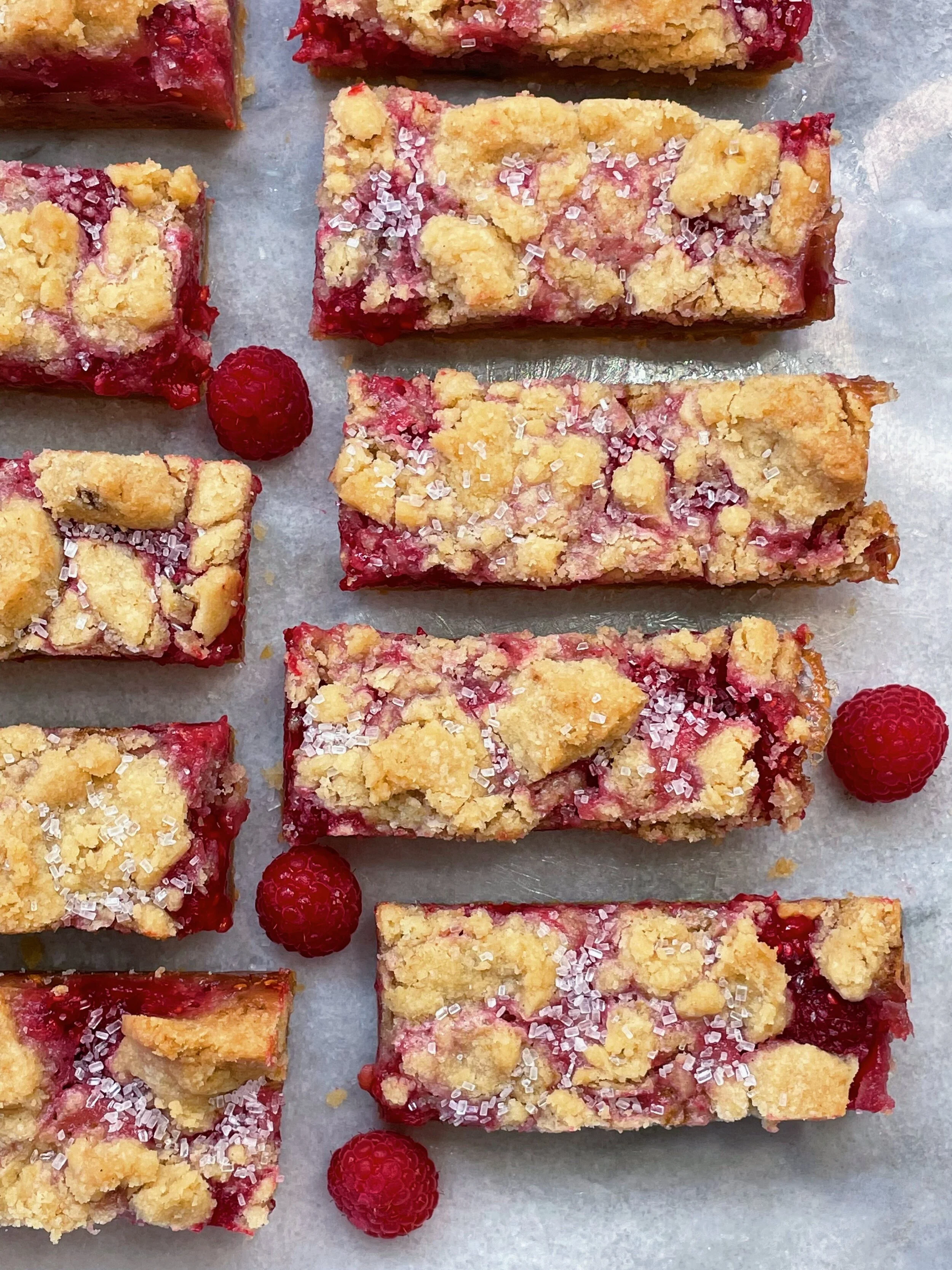 Raspberry Pie Bars
