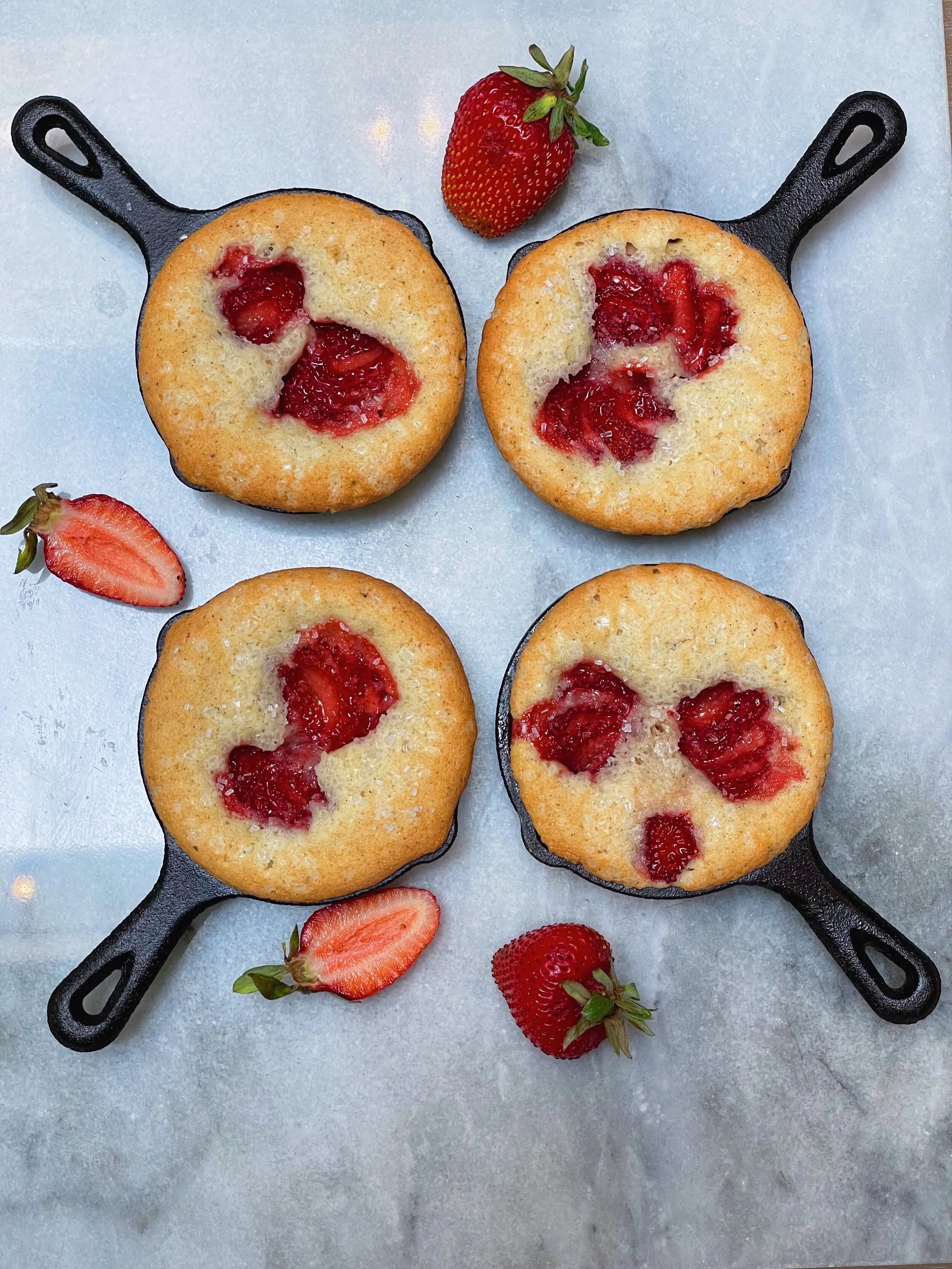 Gluten Free Strawberry Buckle