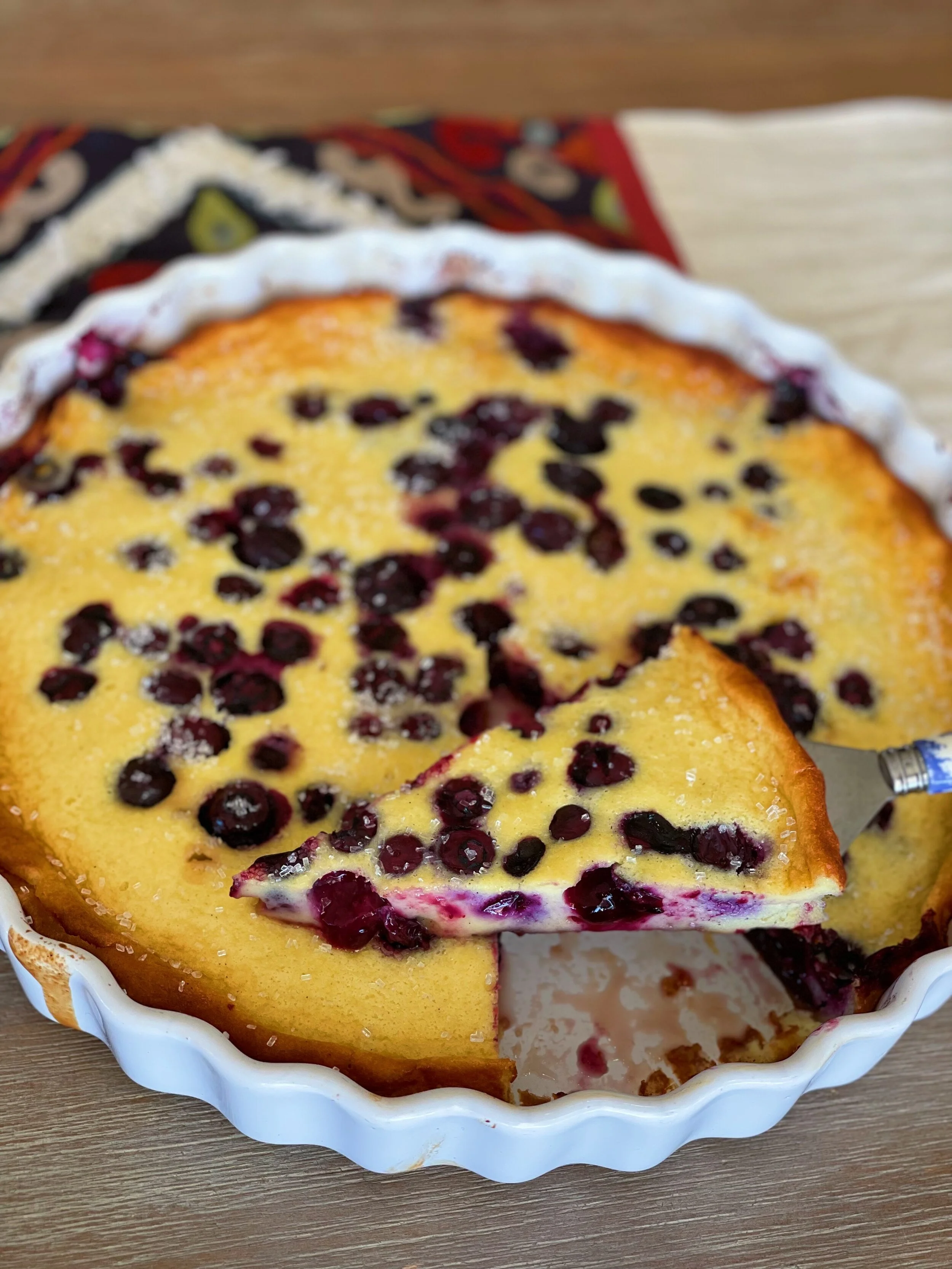 Blueberry Clafoutis