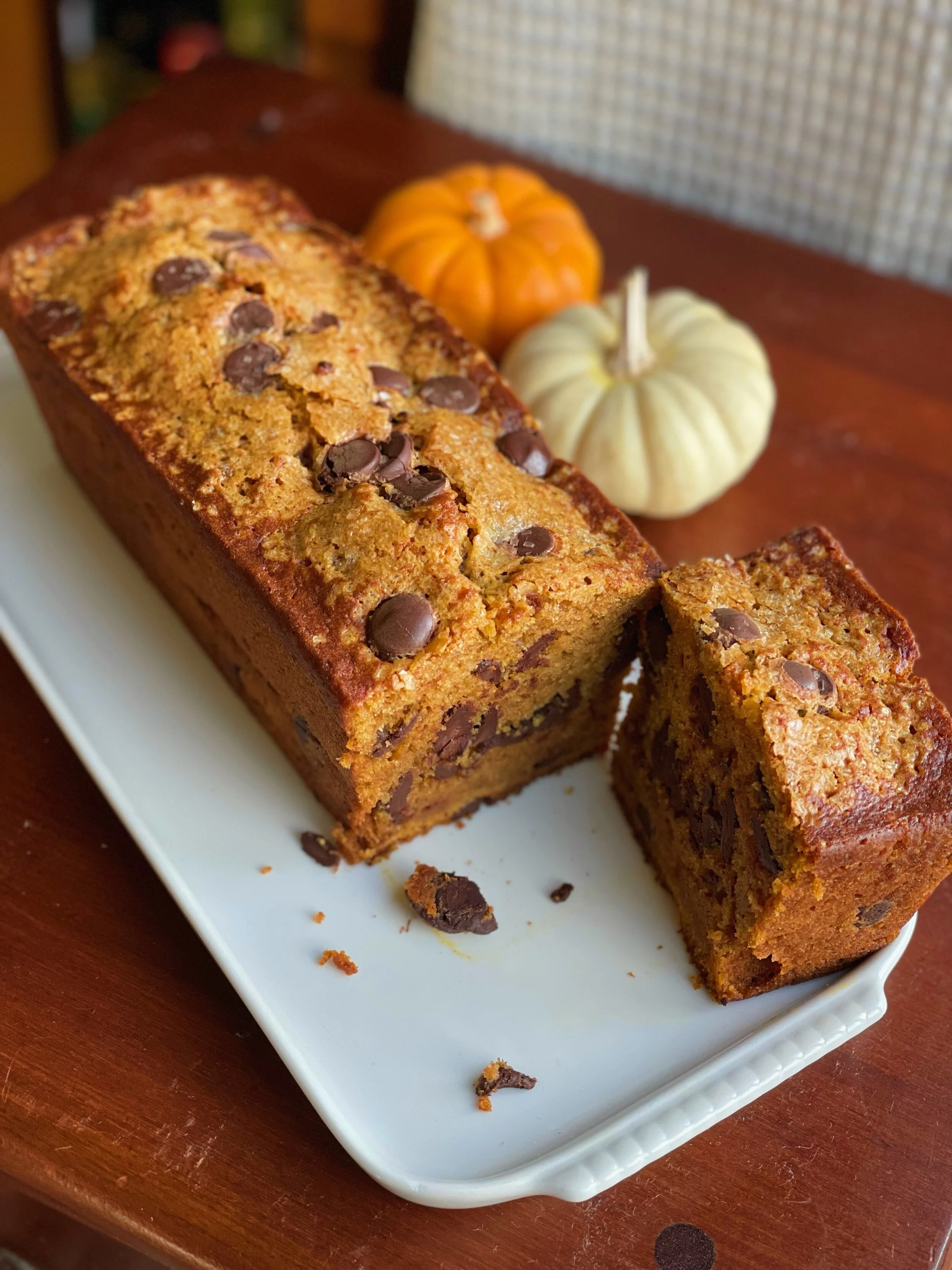 Pumpkin Chocolate Bread