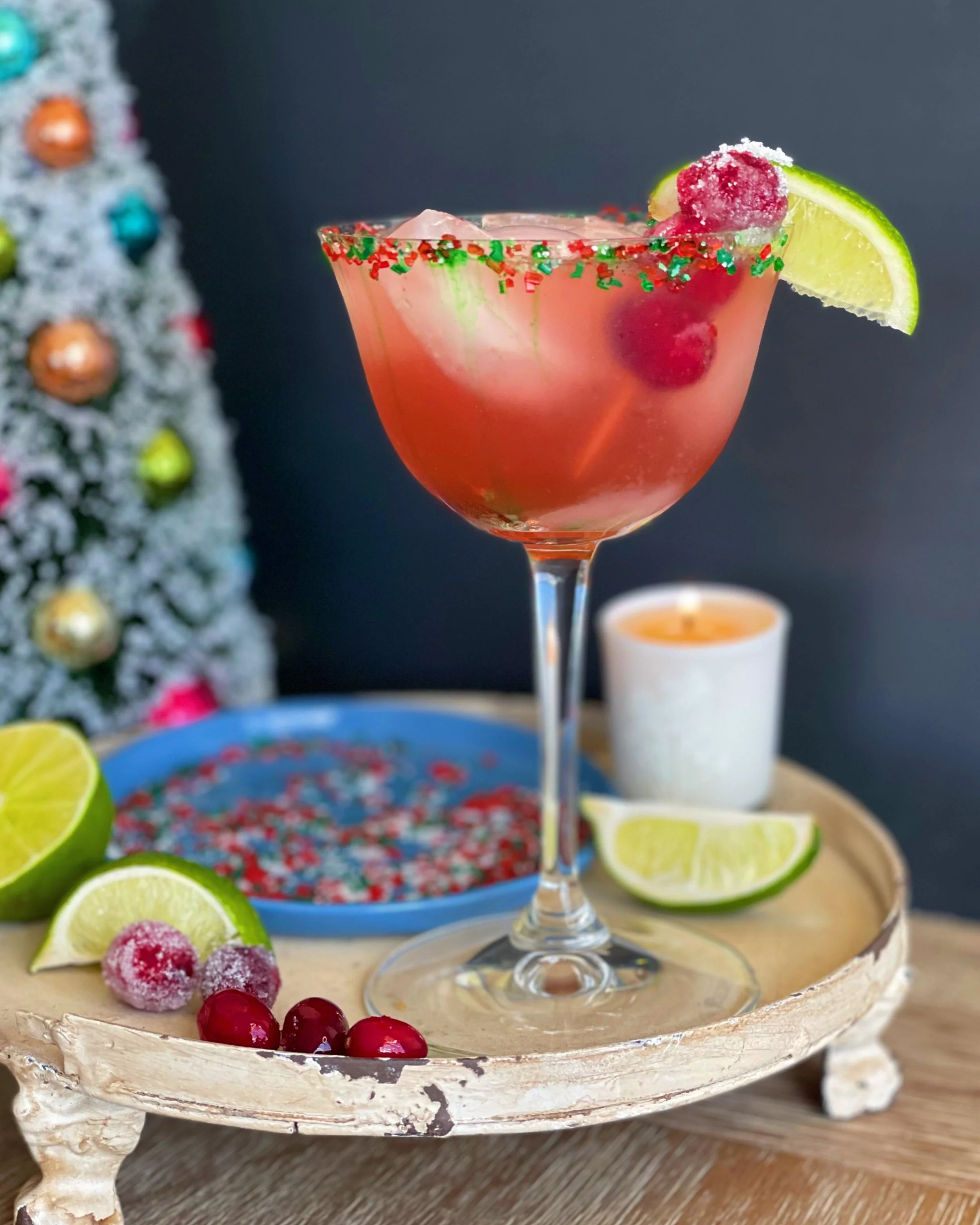 Cranberry Holiday Margarita