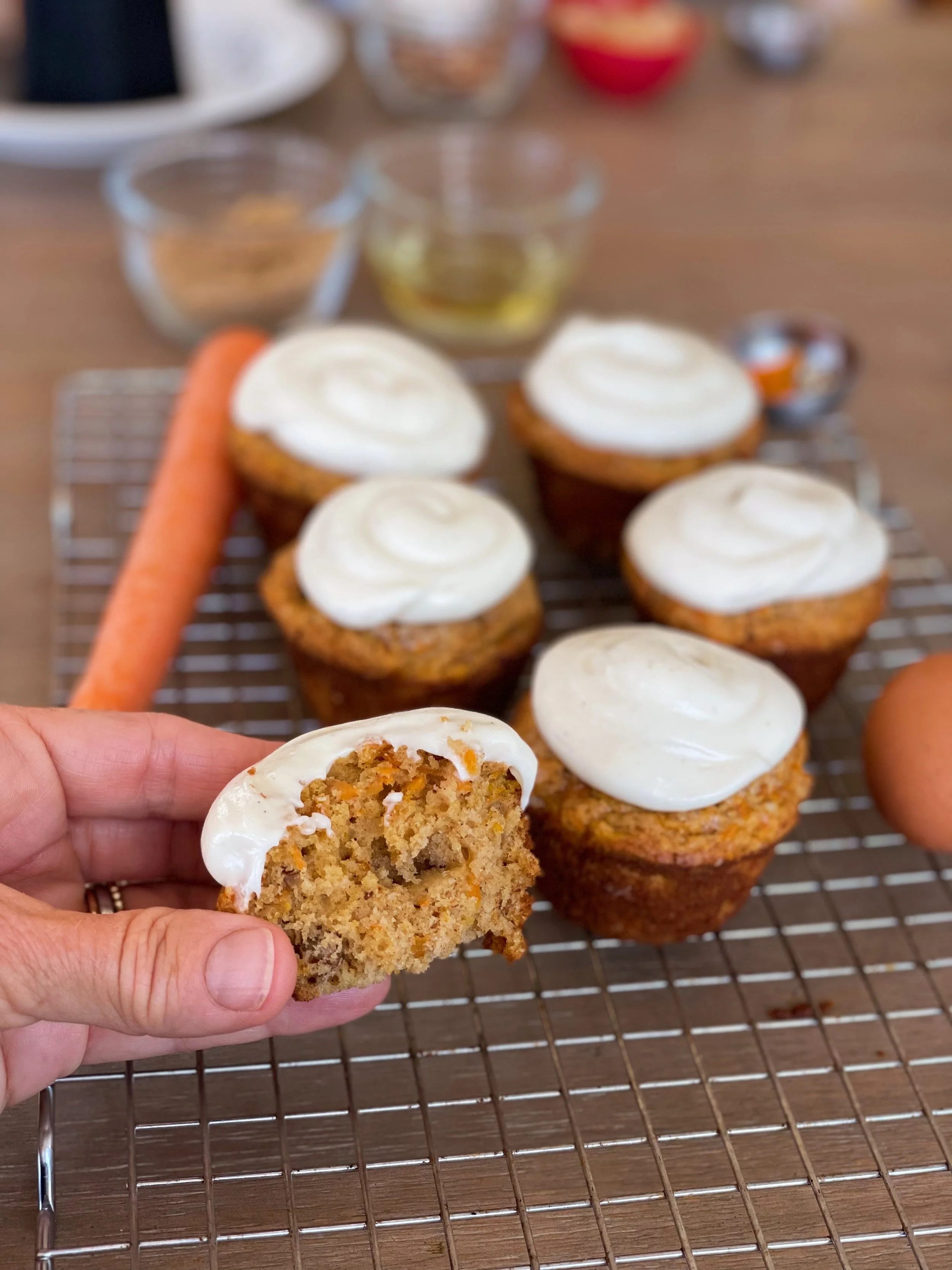 Carrot Ginger Muffins