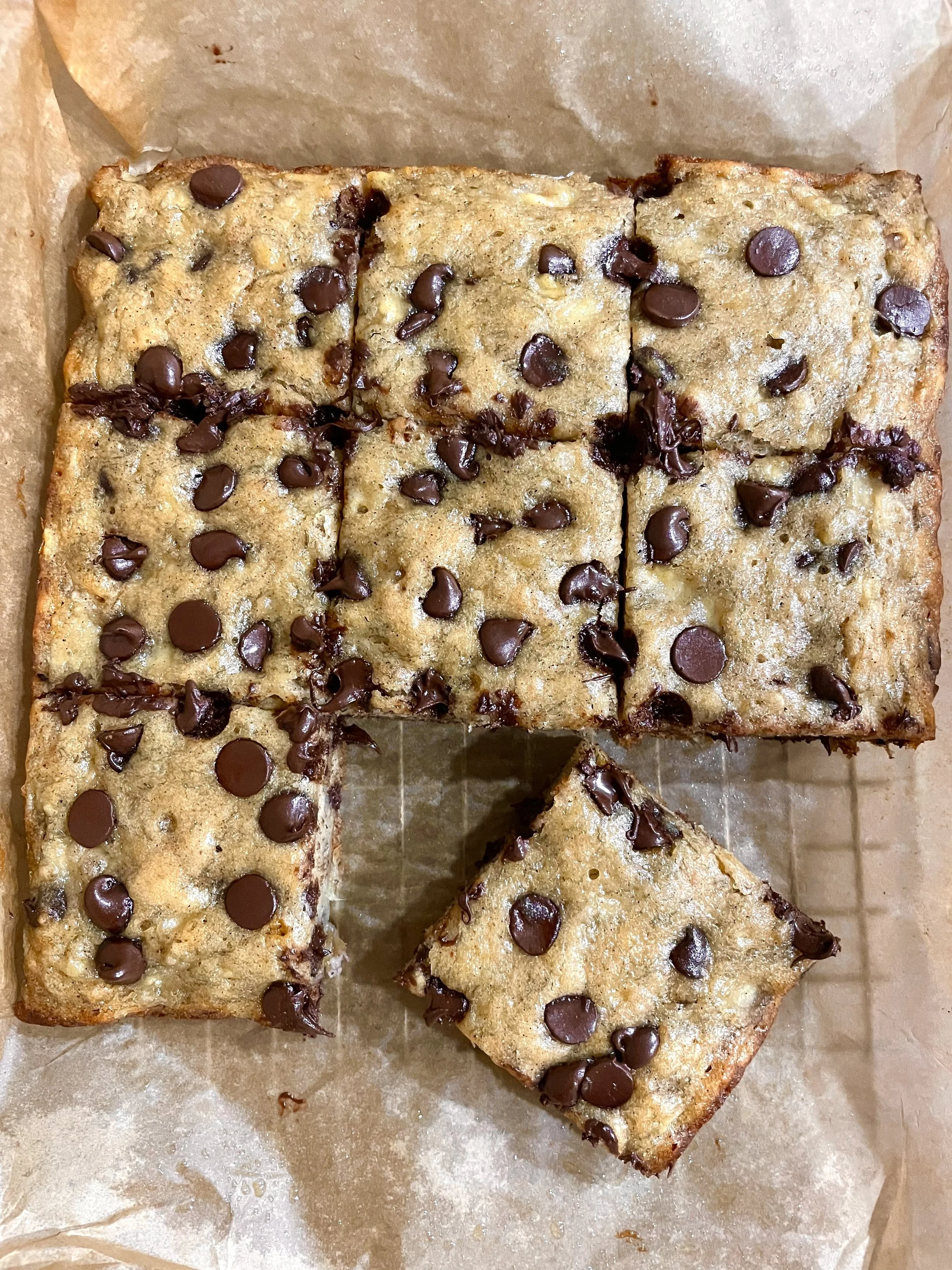 Chocolate Banana Snack Cake