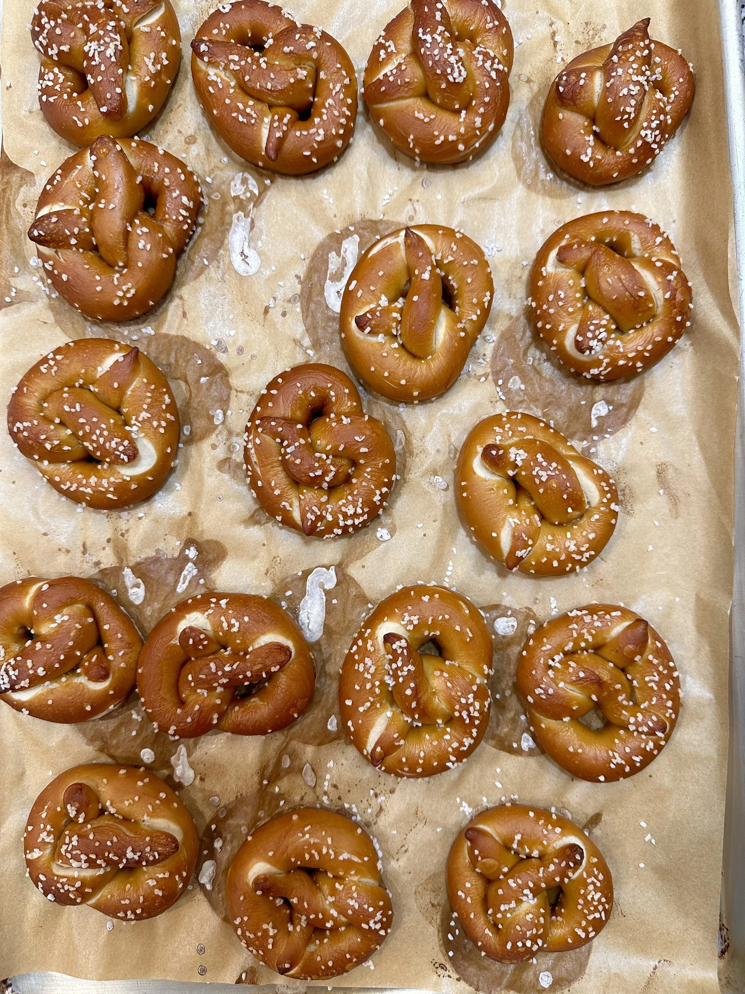 Soft Pretzels (Laugenbrezeln)