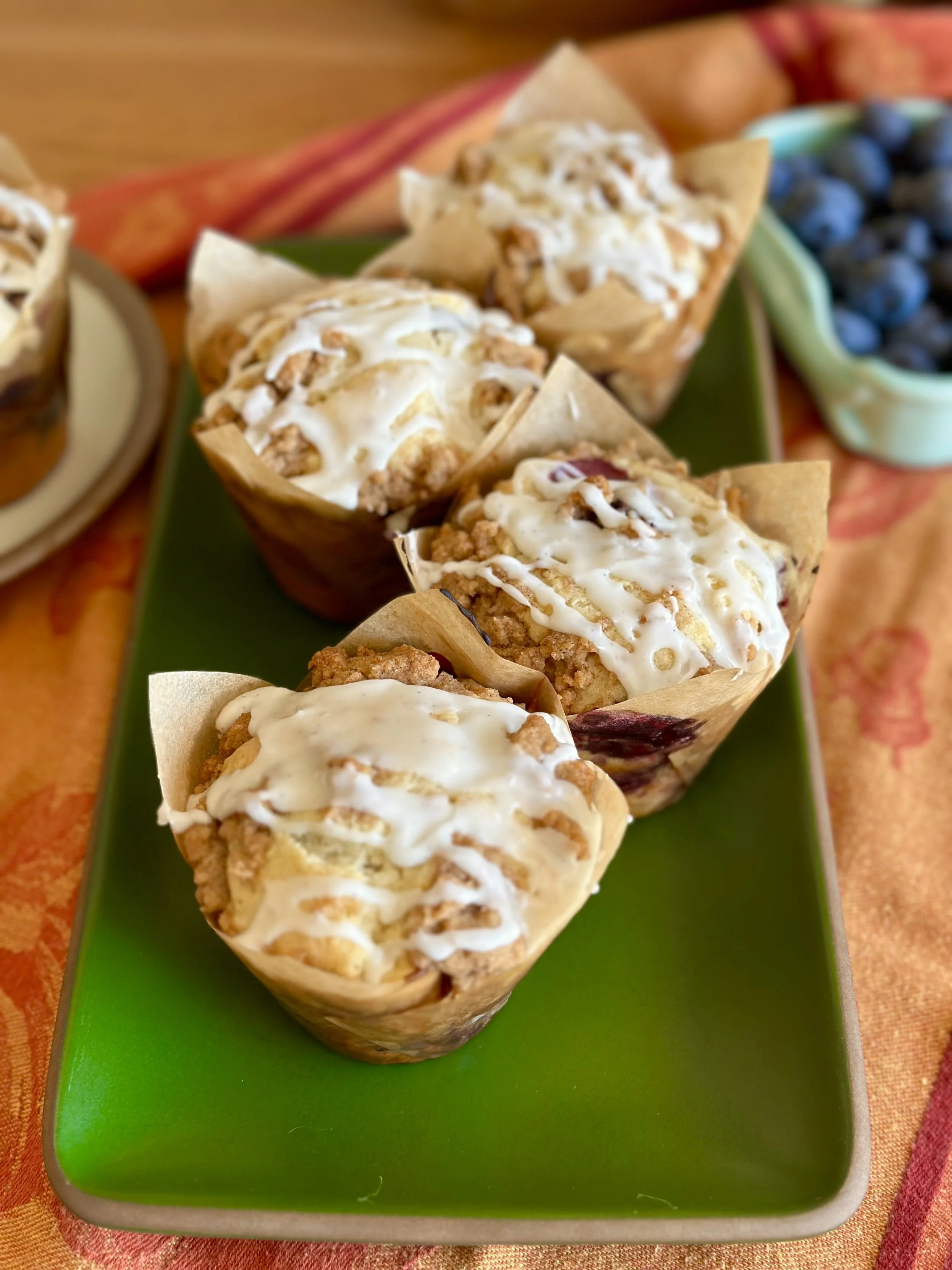 Blueberry Coffee Cake Muffins