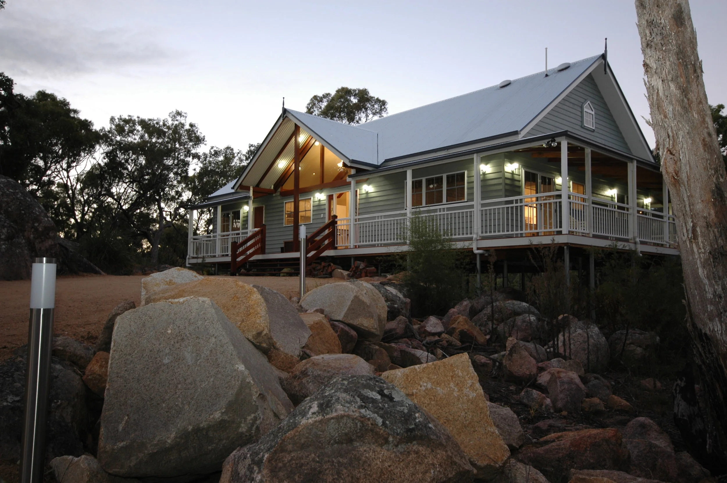 Front Entrance of the Lodge