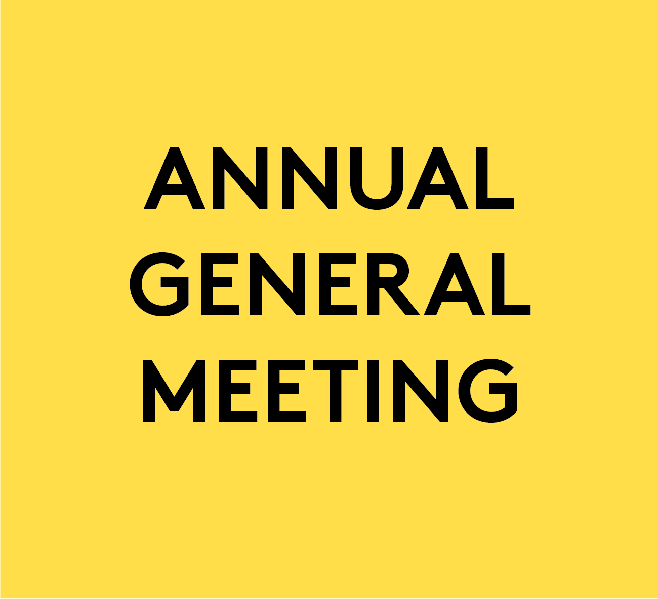 CSCC Annual General Meeting
