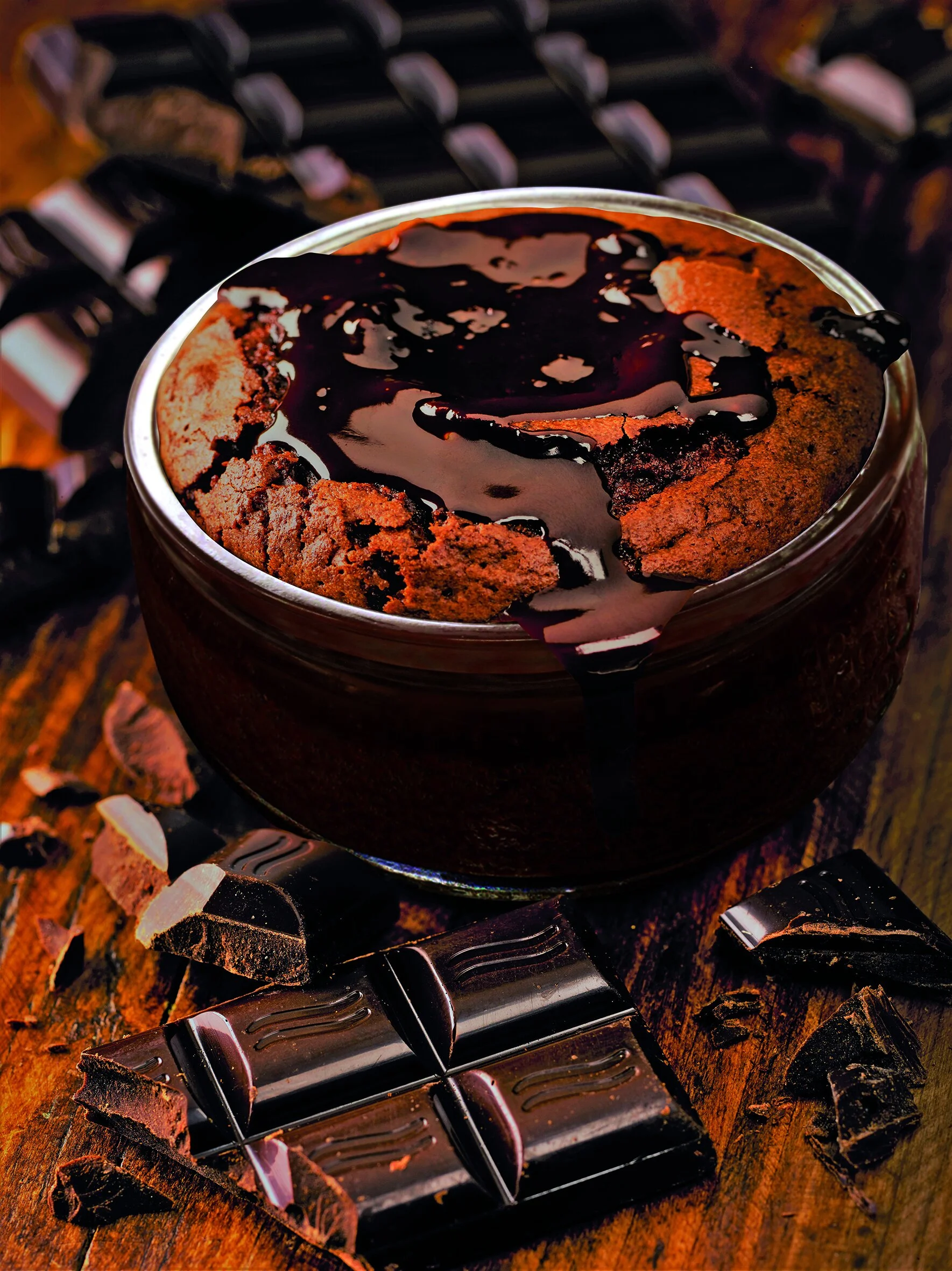 Chocolate Fudge Lava Cake — Pots & Co USA