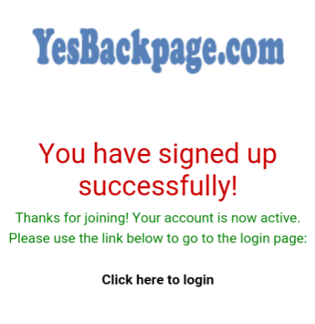YesBackpage is Backpagecredits
