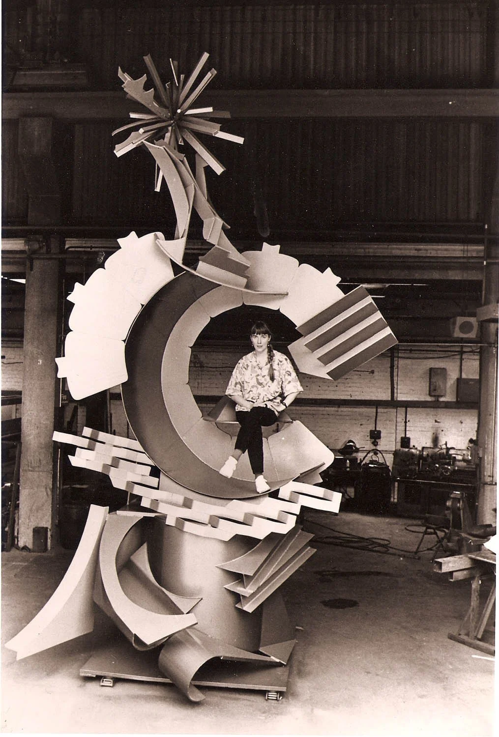 Little Prince , 1985 Painted steel, Royal Exchange Theatre, Manchester, commissioned by Greater Manchester Council