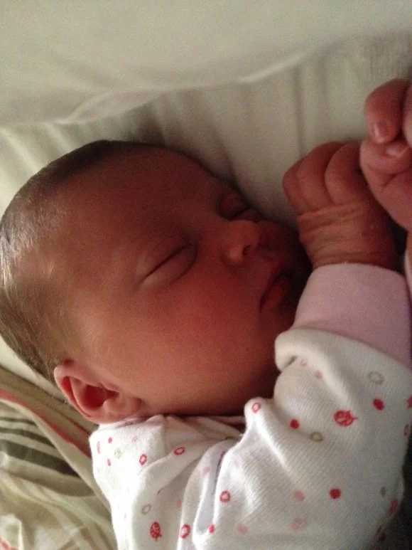Newborn baby #2 my sweet sweet baby (she is now 4!)