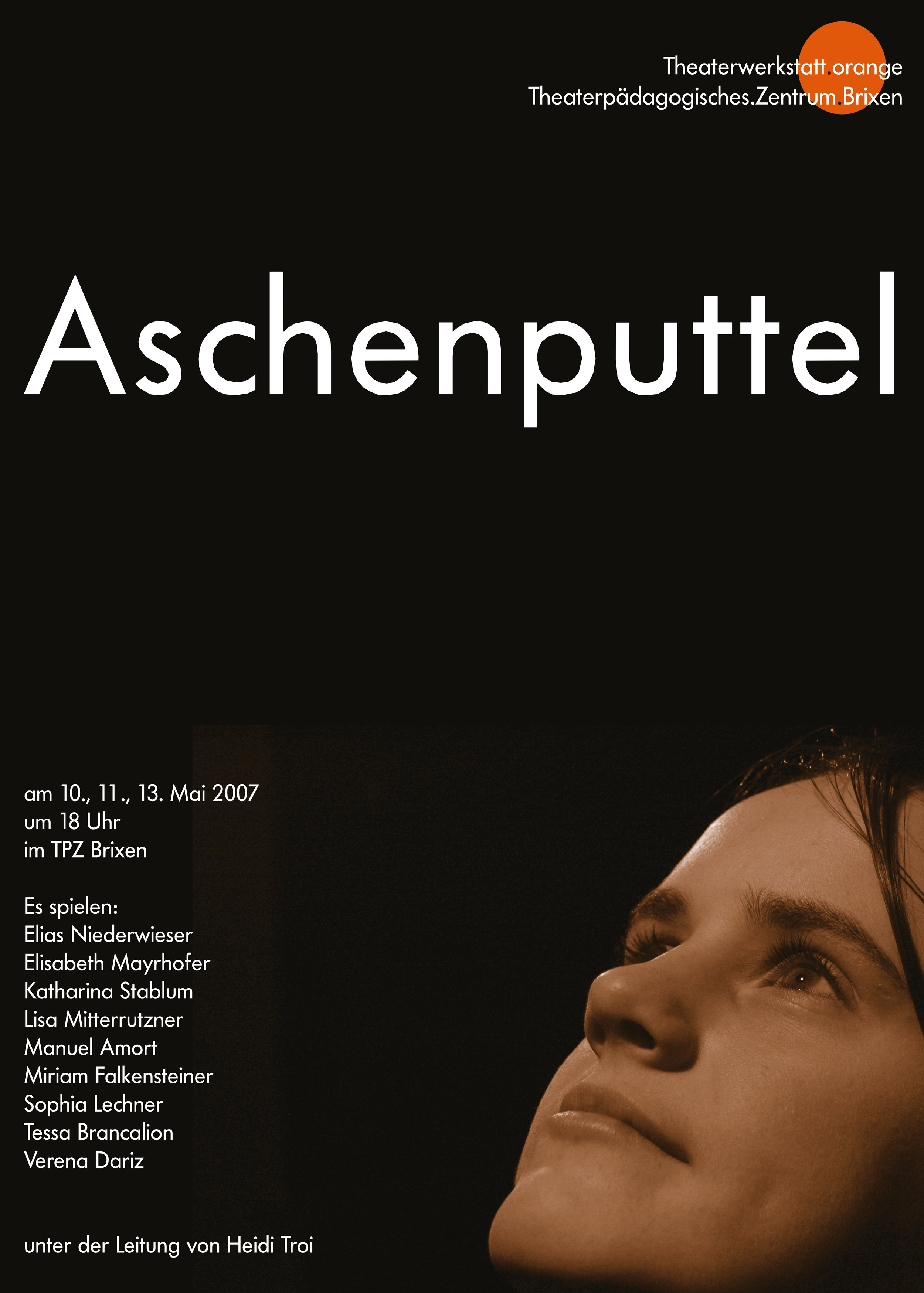 2007 orange Aschenputtel Plakat.jpg