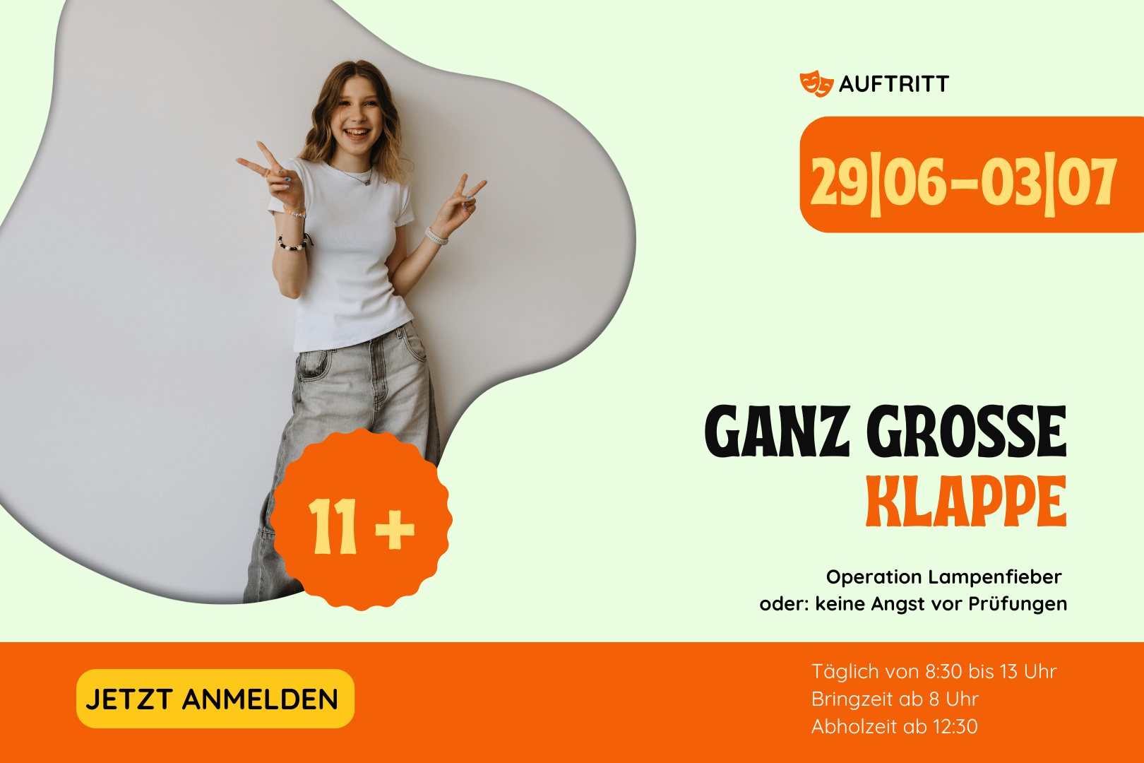Ganz große Klappe