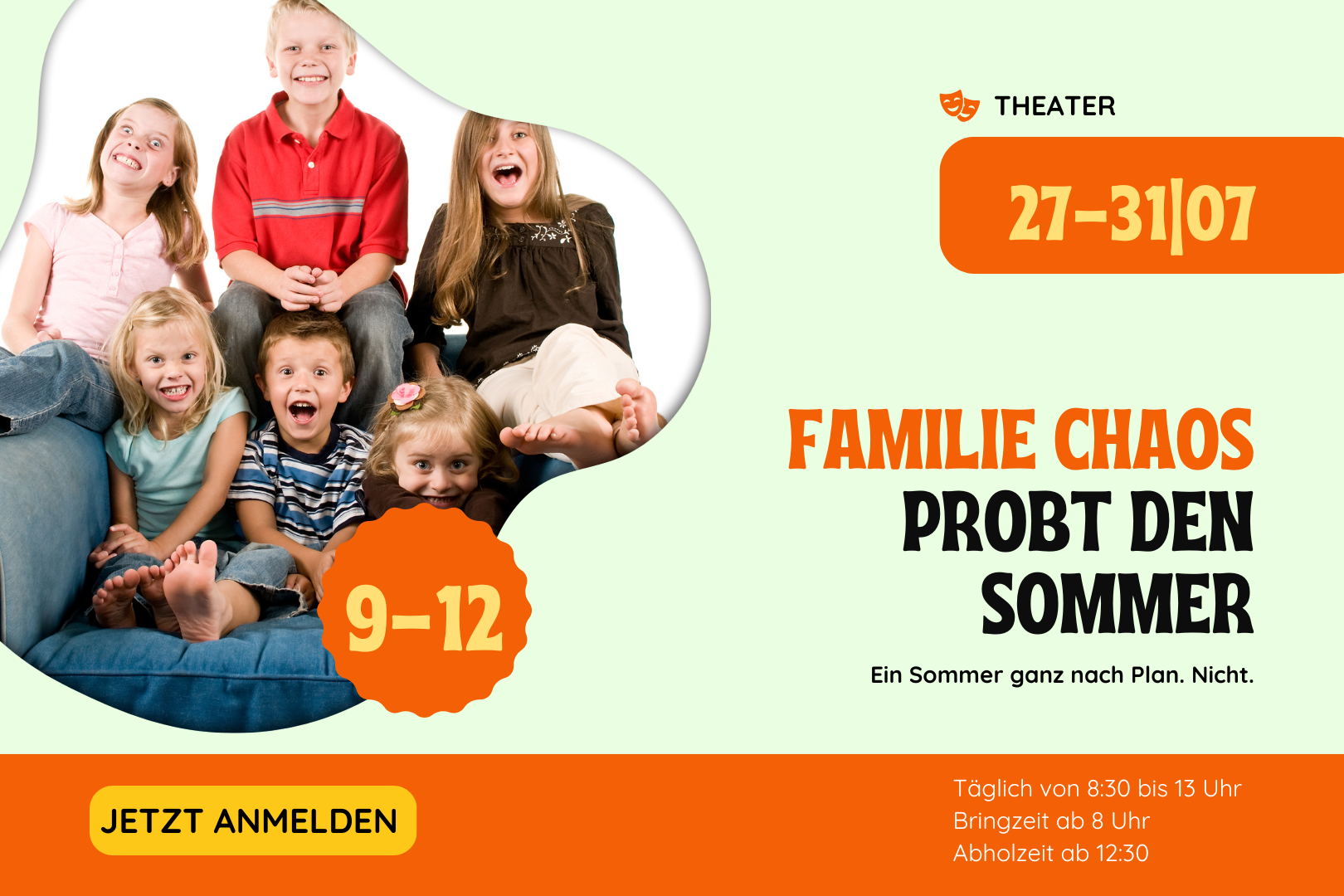 Familie Chaos probt den Sommer
