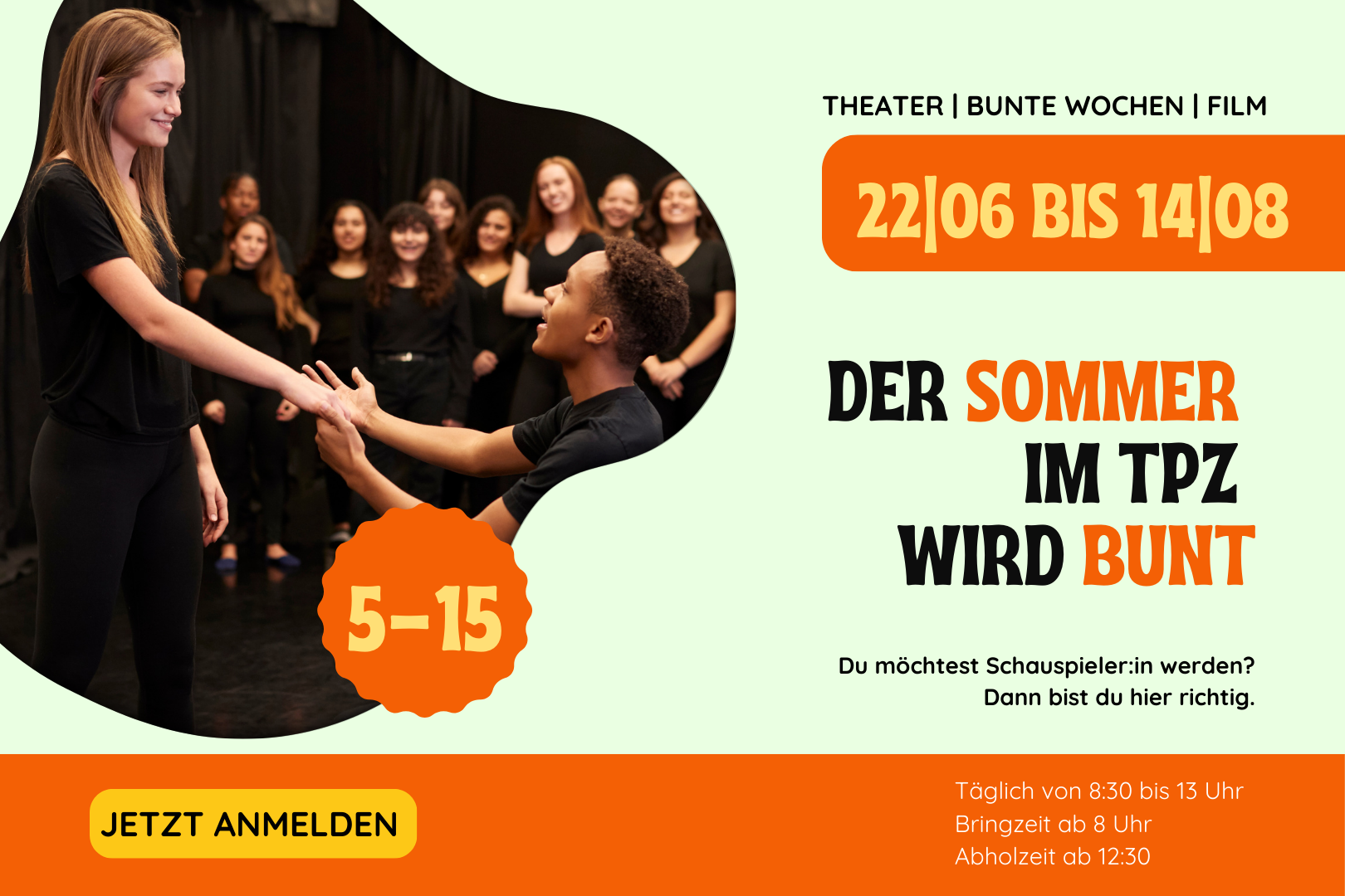 Der Sommer im TPZ wird bunt