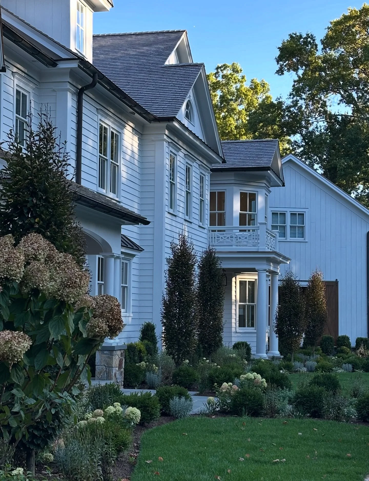 Fall in Connecticut at our Westport project