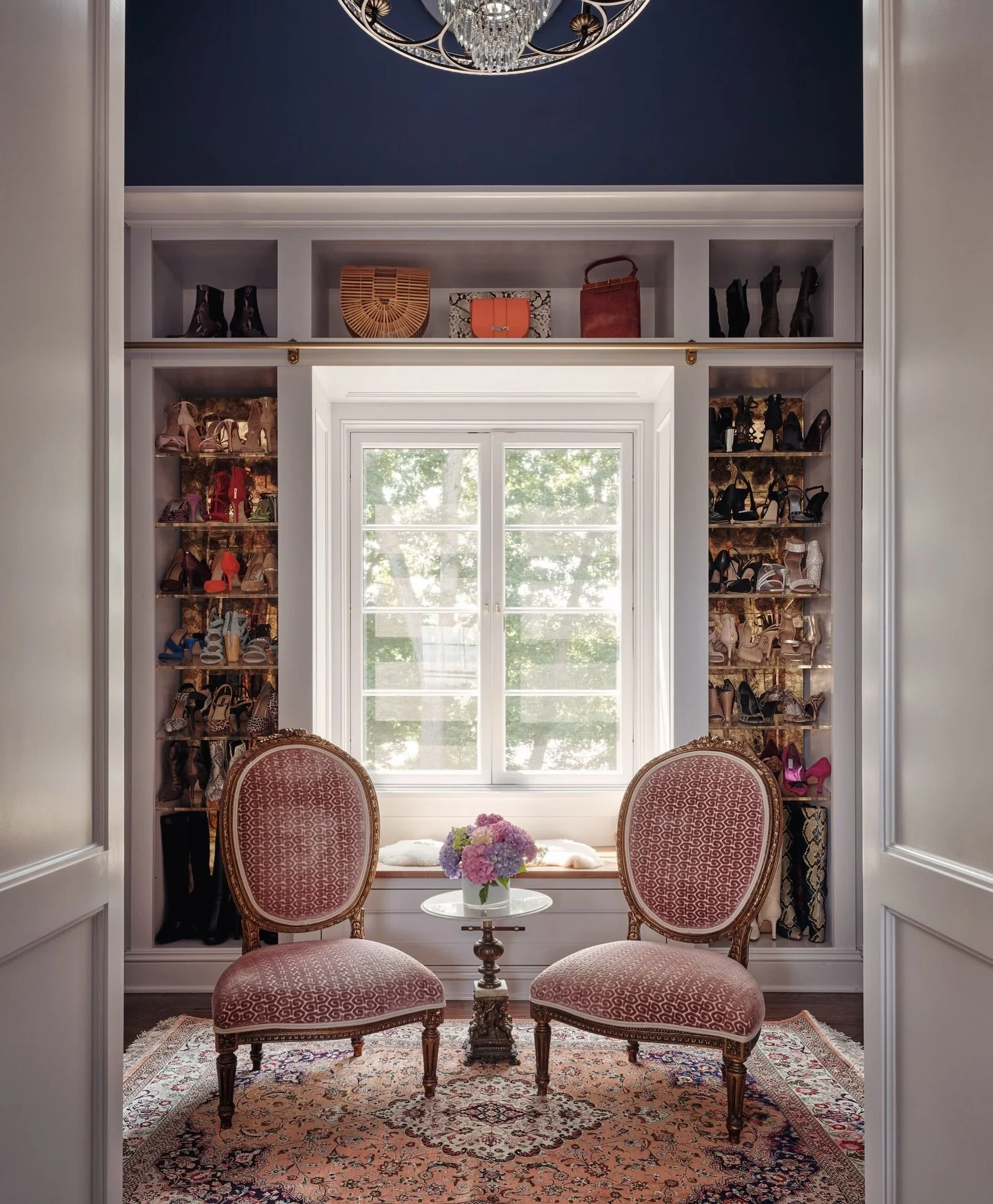 Happy Valentine&rsquo;s Day to all of the (shoe) lovers from our dressing room project in Greenwich, CT