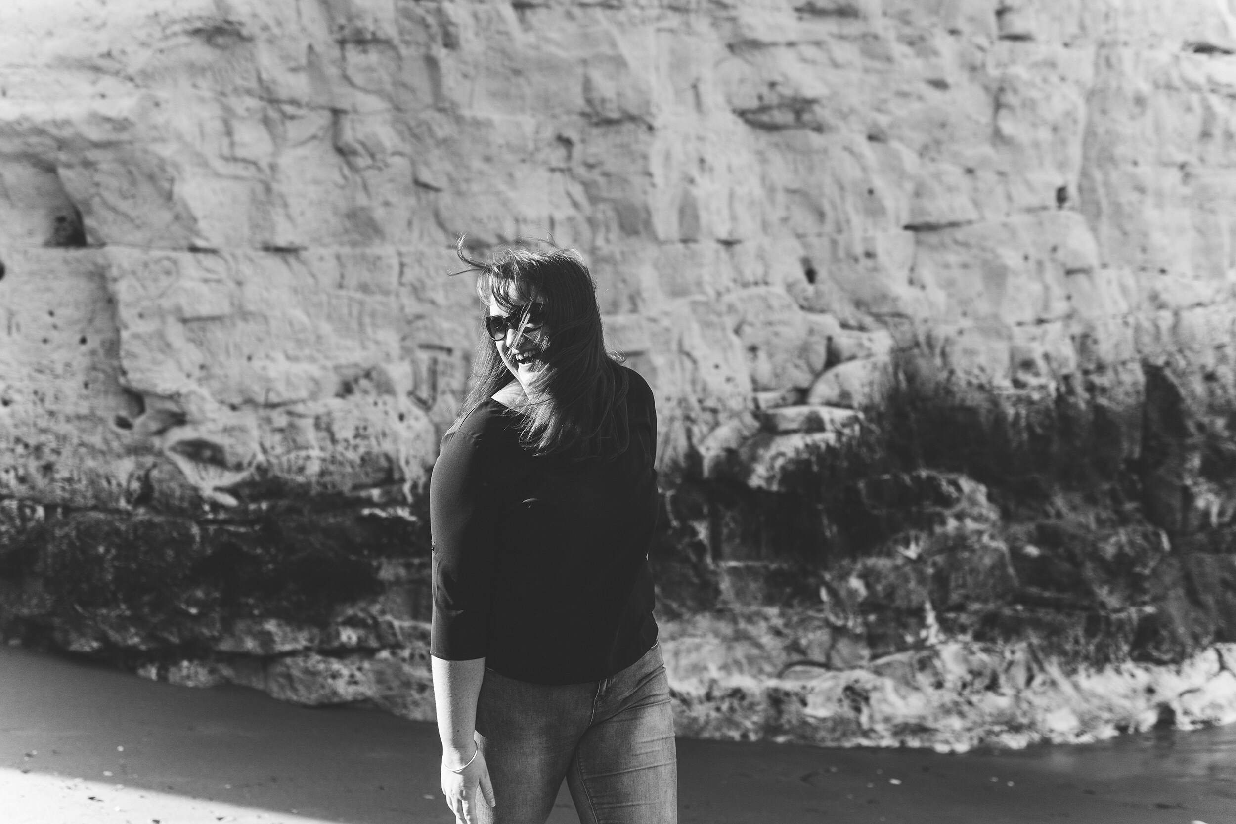 Here’s me at one my fav places in the UK - Botany Bay Beach. *image by Amy Kolsteren*