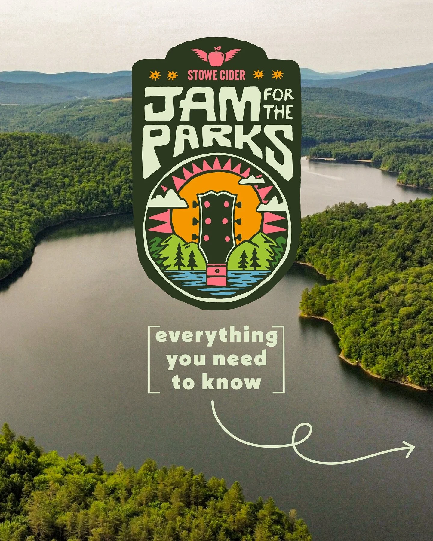 Everything you need to know about Jam For The Parks.... 🌲

We&rsquo;re just ONE week away from taking over Waterbury Center State Park on Sept 6 for this year&rsquo;s Jam For The Parks music festival. We&rsquo;ve got the full scoop. Music schedule, 