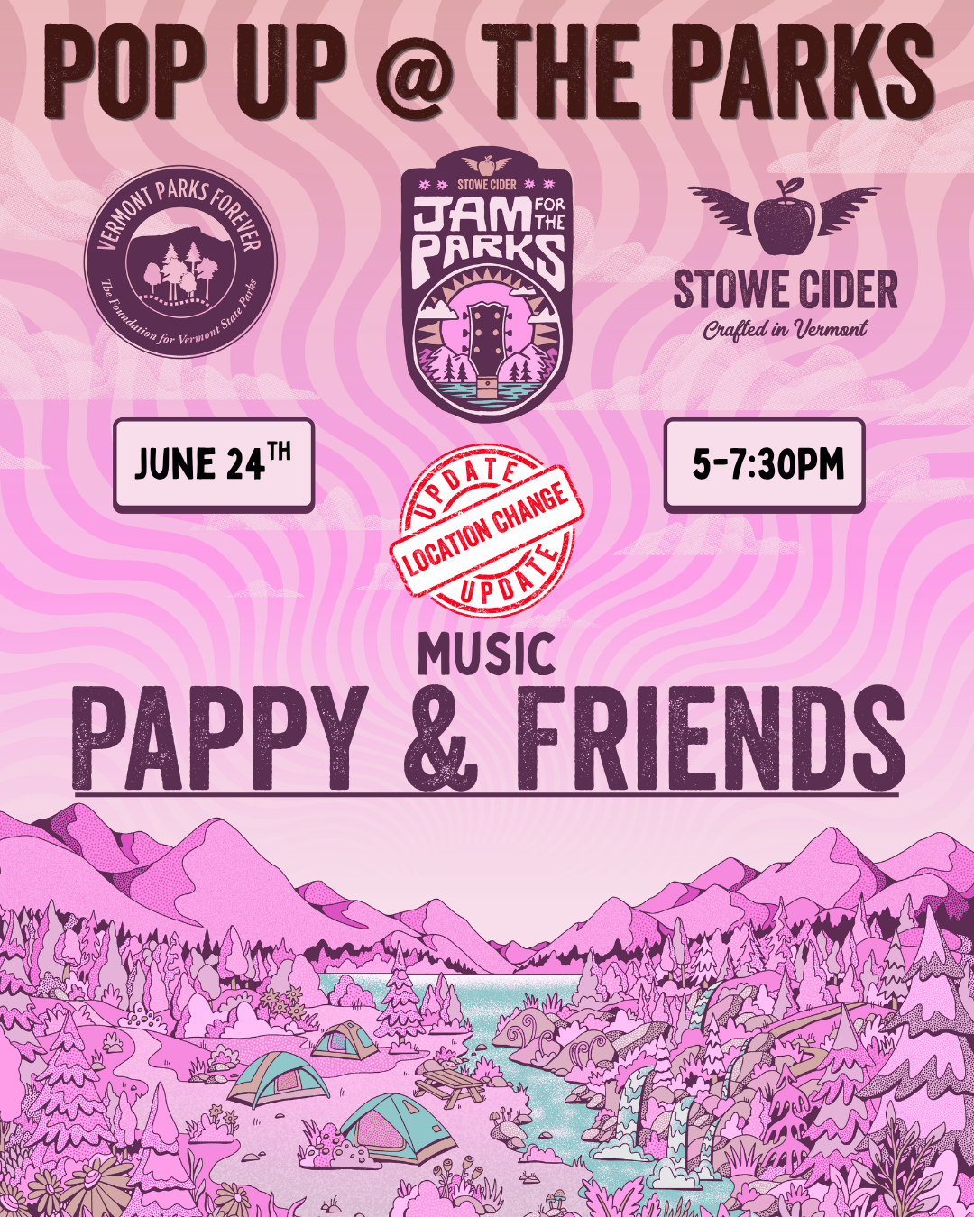 Pop Up At The Parks w/ Pappy &amp; Friends! 