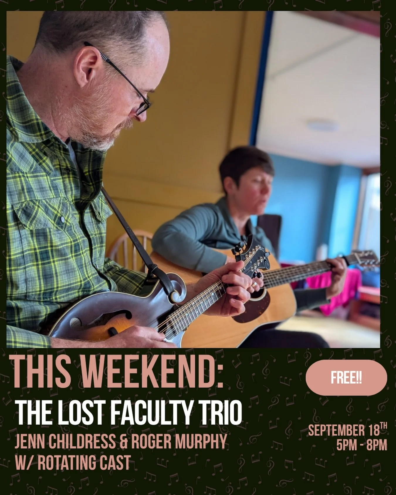 THIS WEEKEND @ SHAKEDOWN STREET: THE LOST FACULTY TRIO FRIDAY 9/18‼️

🎸 Date: Friday September 18th
🎸 Time: 5-8pm
🎸 Location: Stowe Cider Taproom

More info: https://www.stowecider.com/fulleventslist/thelostfacultytrio

🎸 About the Artist:
The Lo