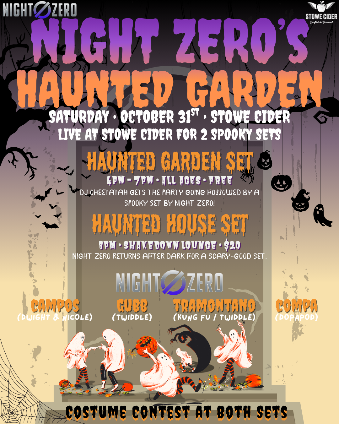 🎃 Night Zero's Haunted Garden - Haunted House Set 🎃