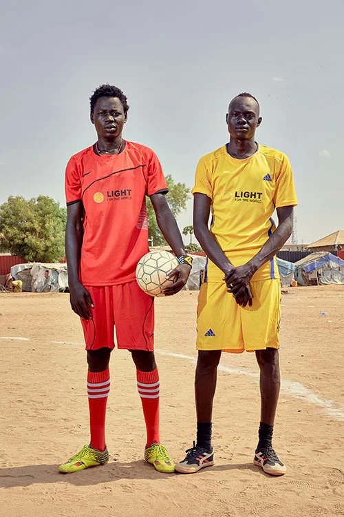 Steven Okony (l) & Peter Geu
