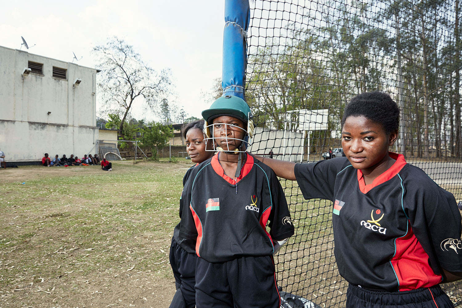 Dalitso, Dalida & Shahida take a break