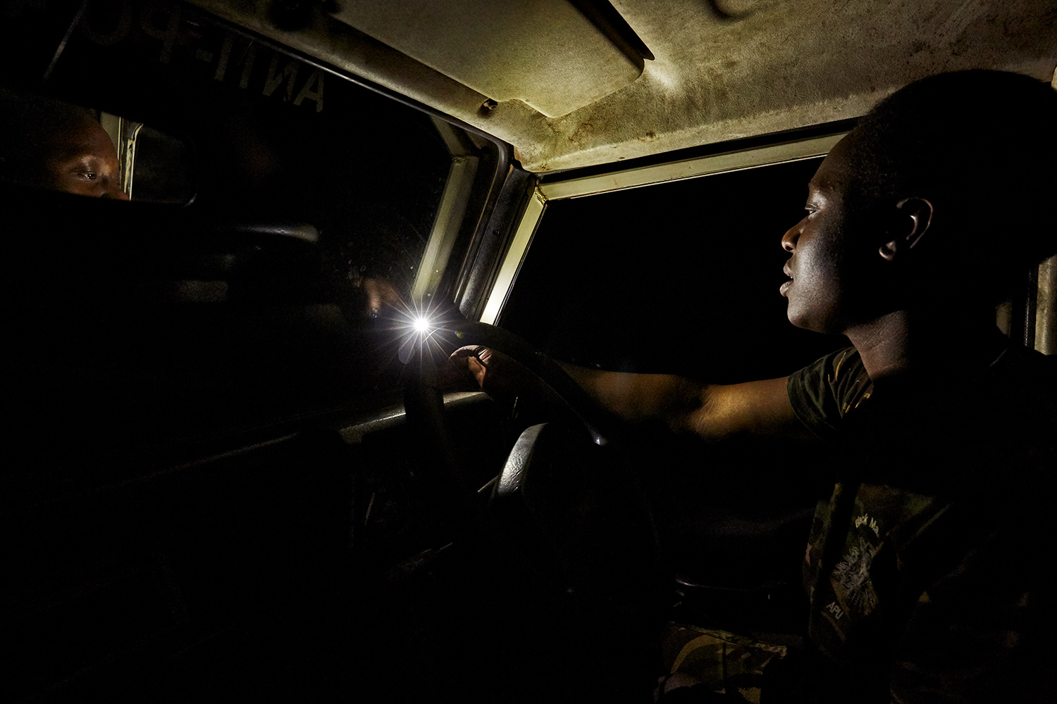 Night patrol with Black Mamba Nkateko 