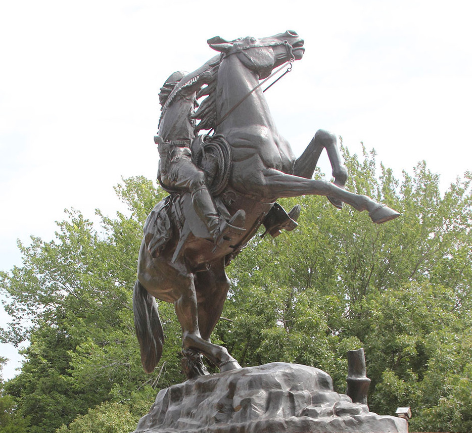 Buffalo Bill Sculpture