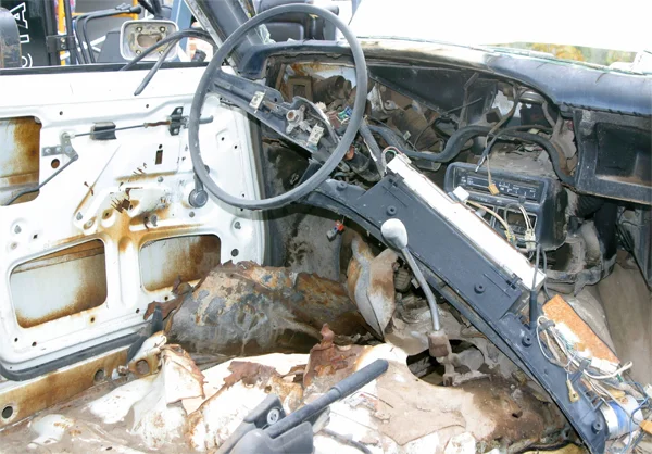 Interior before