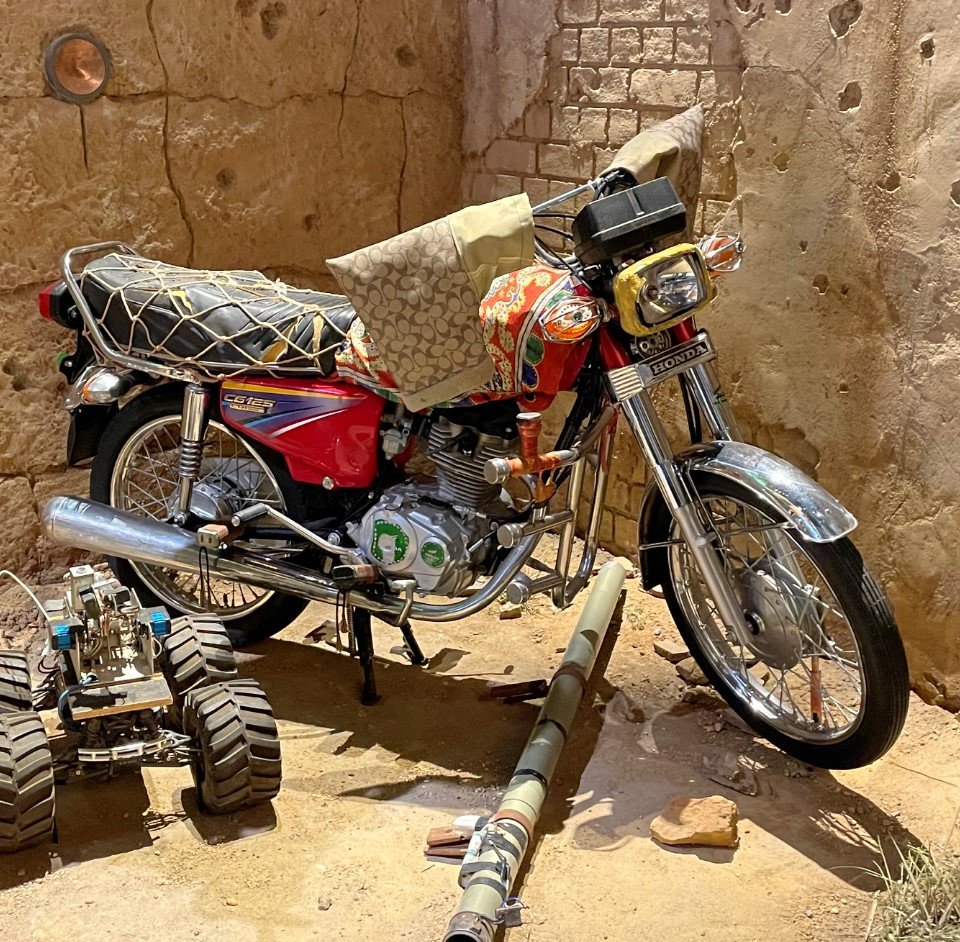 Taliban Honda CG125 Motorcycle