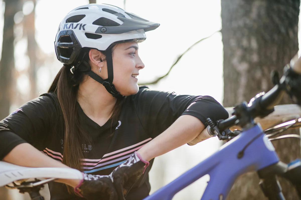 LIFE CYCLE: Aimee Ross returned to her childhood love of cycling when she headed west after college.