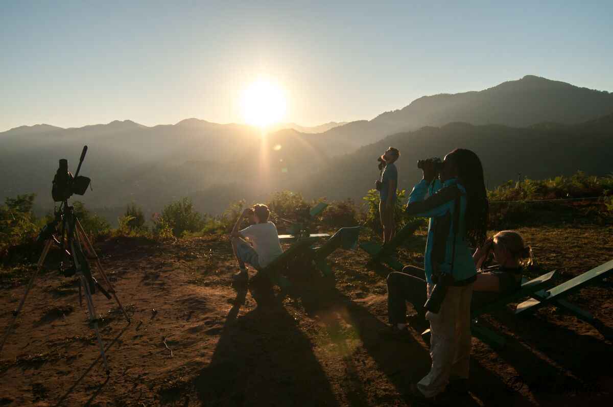The view from Station 1. Photo by Aki Aintila.