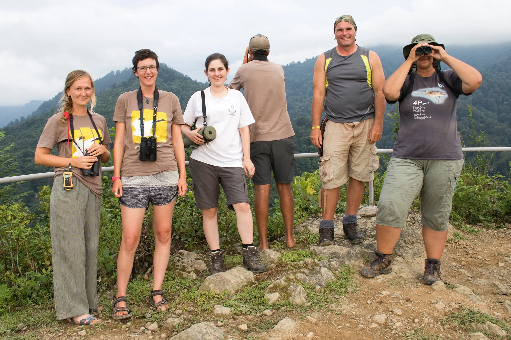 Station 2 team on September 2nd. Photo by Triin Kaasiku.
