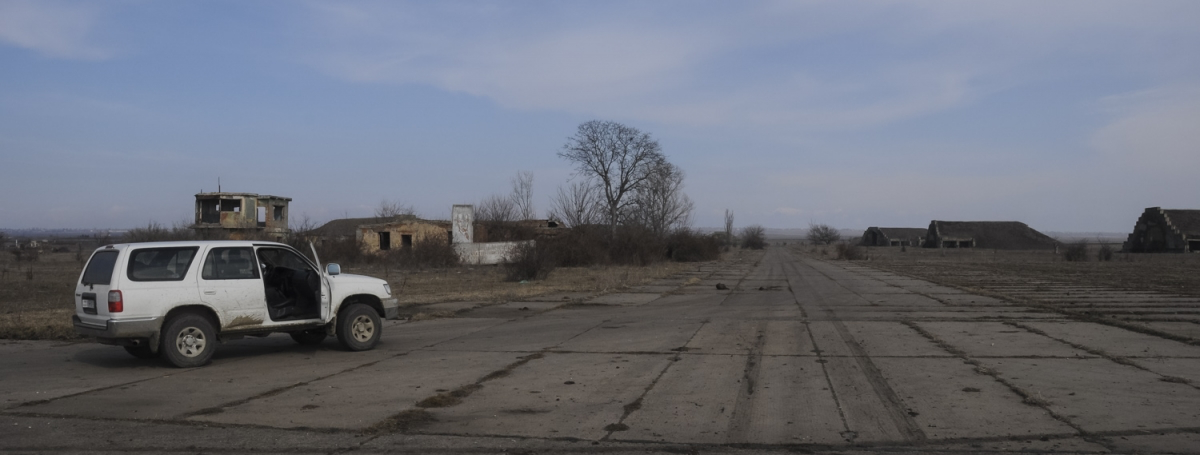 Soviet airbase in Shiraki Plain (Hugh Jansman)