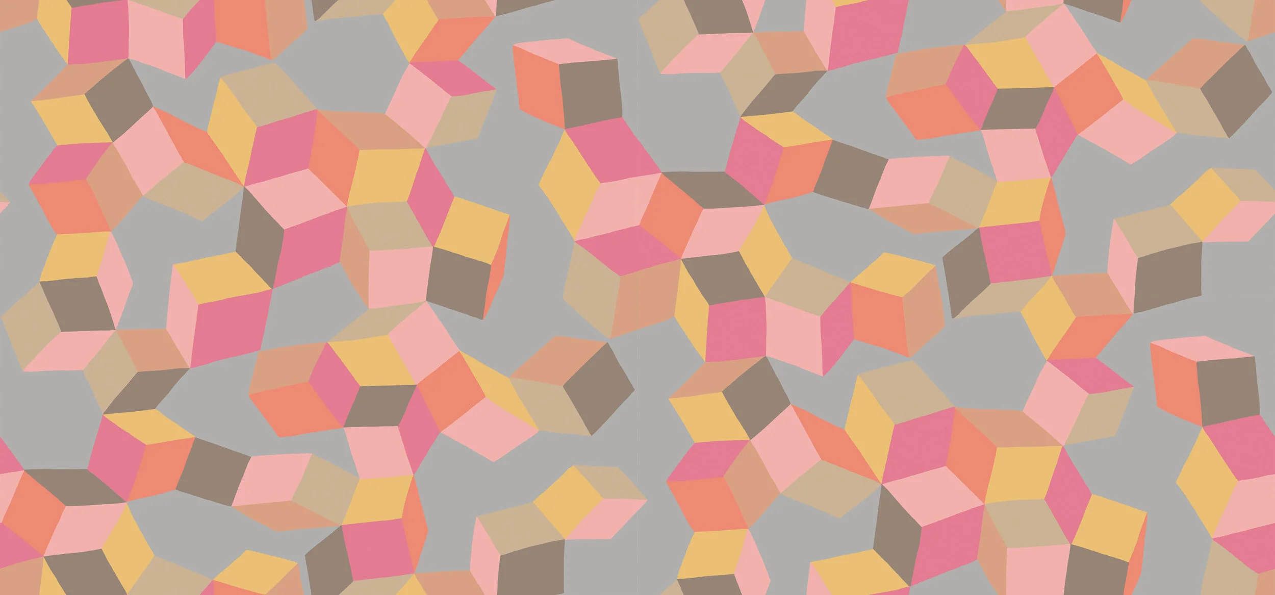 Pink and Orange