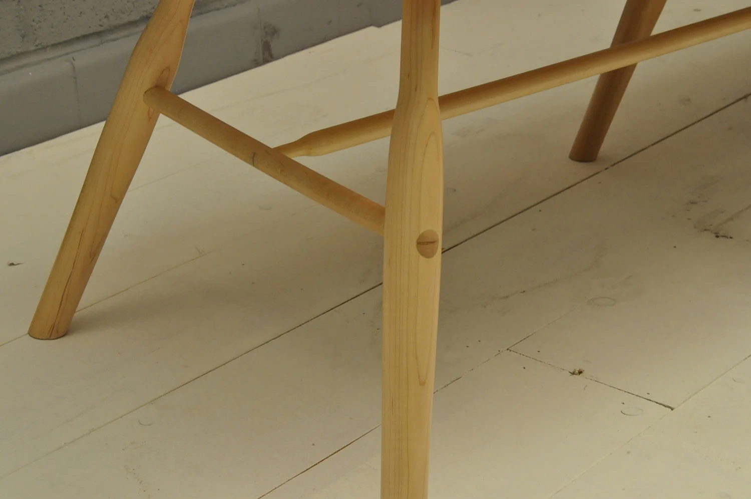 Spalted Beech Bench legs.JPG
