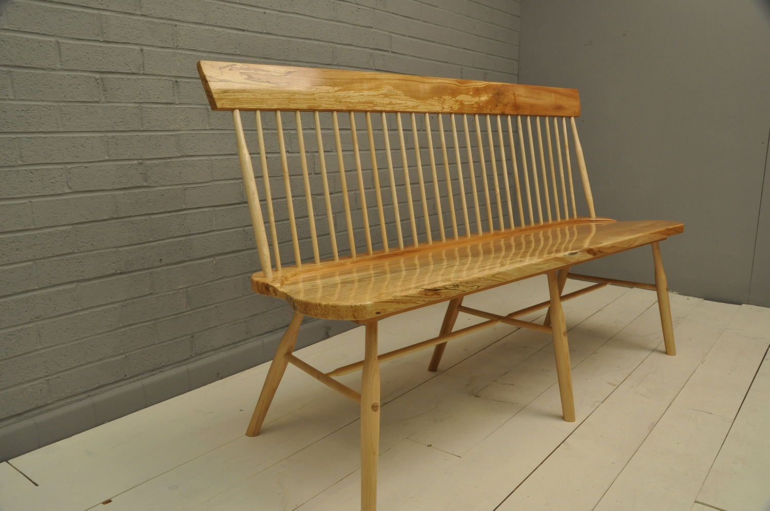 Spalted Beech Bench.JPG
