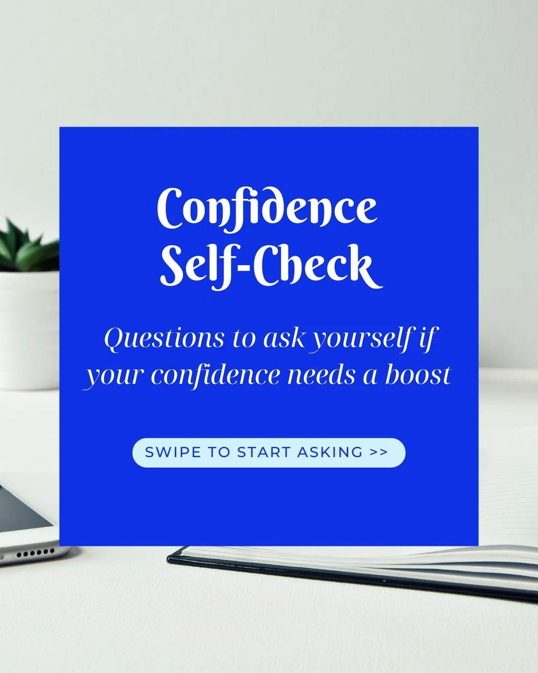 Let's check-in: are you in need of a confidence boost? 👀
Share this with a friend (or two!)