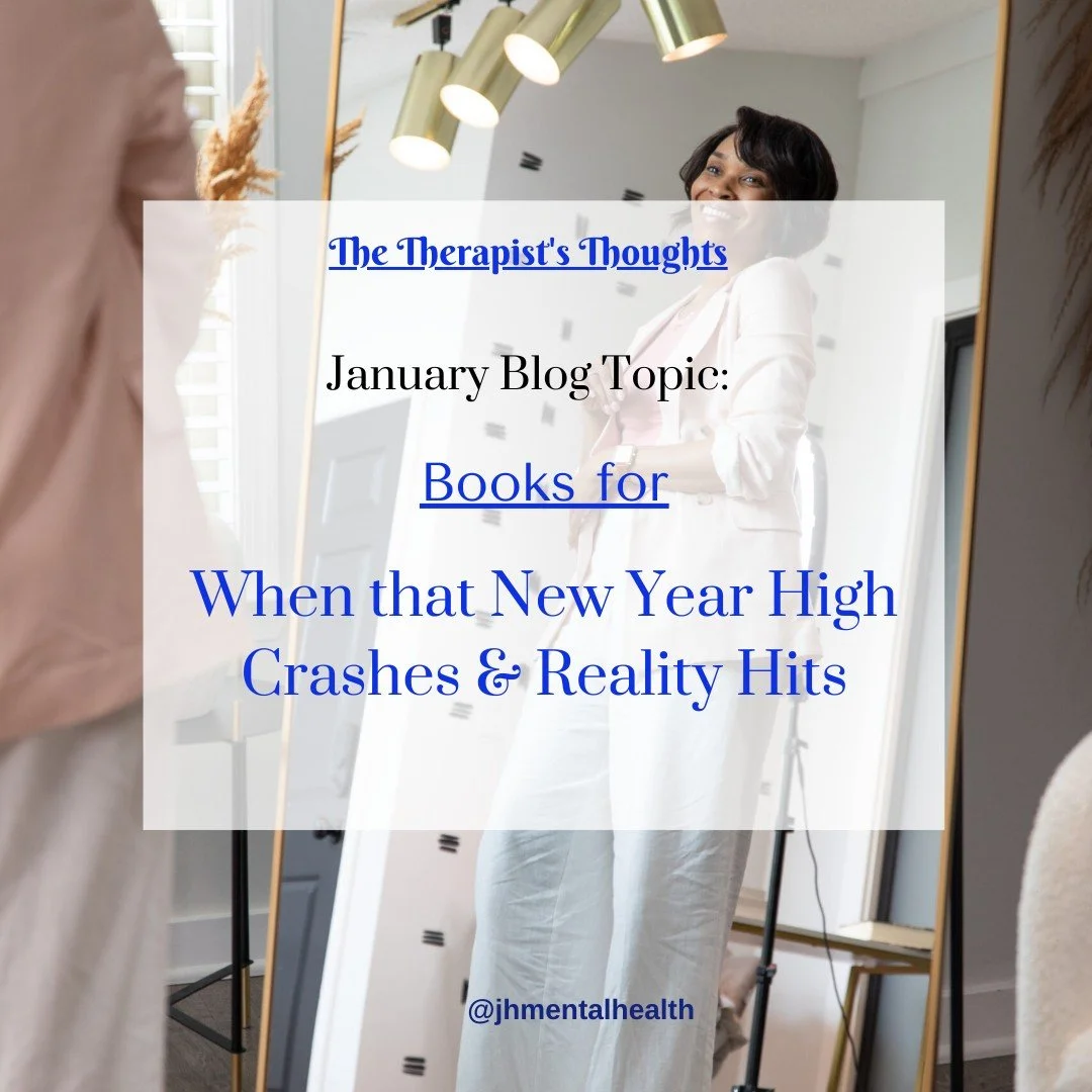 That mix of urgency, reflection, and uncertainty that you might be feeling at the start of the new year is a sign to take some time for your mental health. 

This month, I'm sharing some book recommendations that can help you build a healthier relati